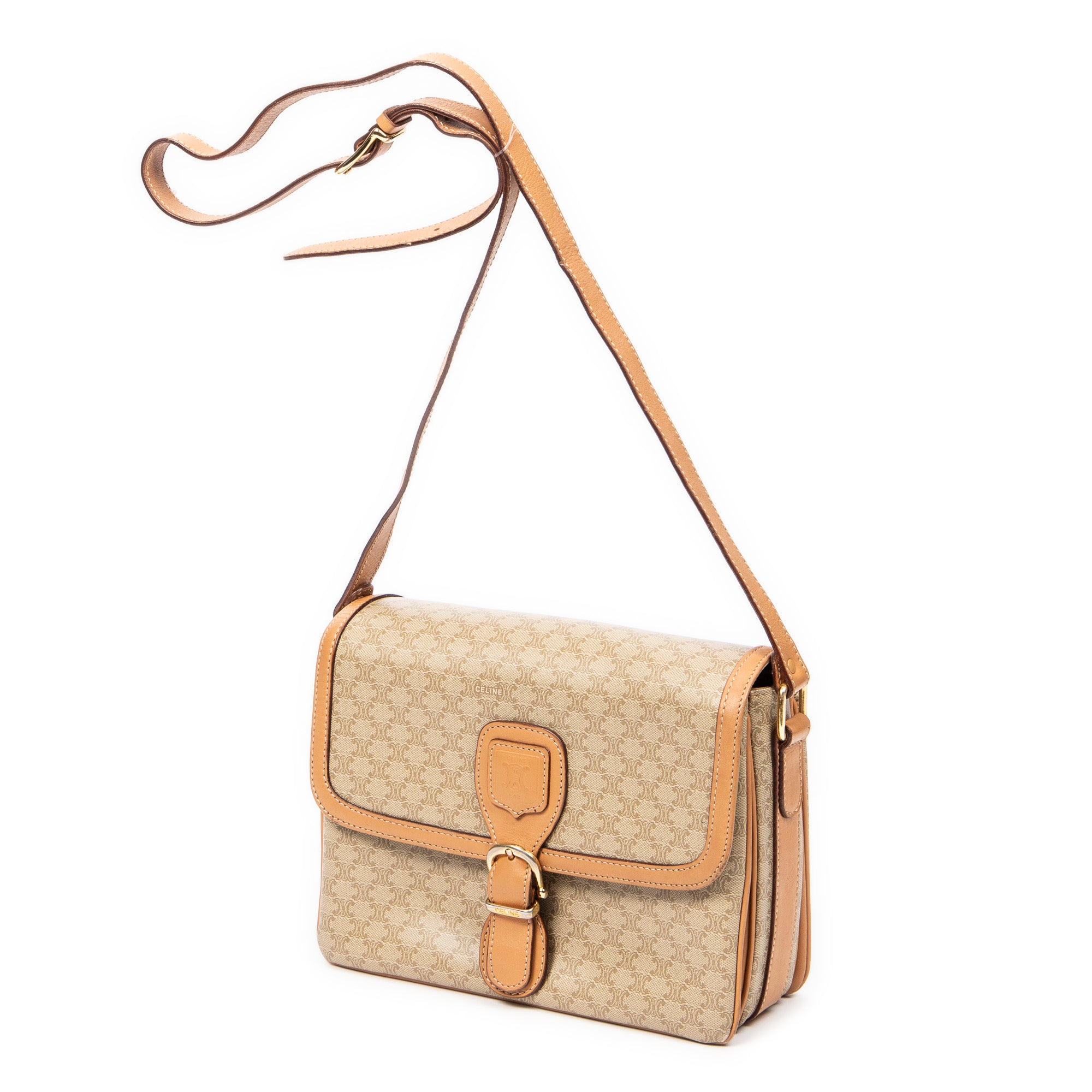 Flap Buckle Crossbody 