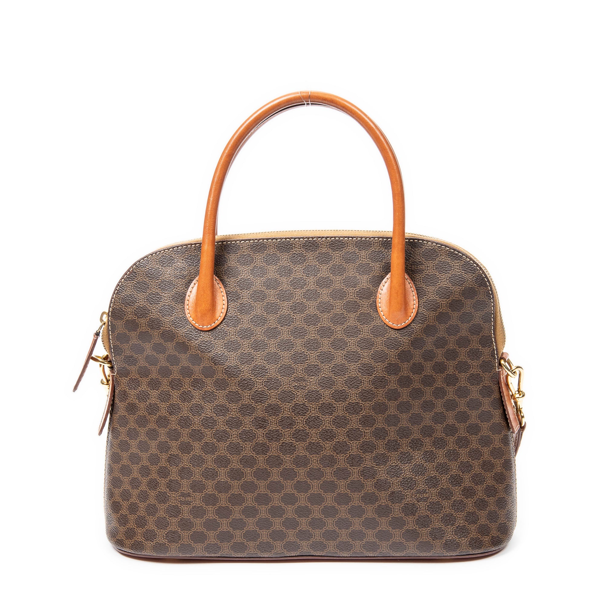 Vintage Convertible Dome Tote 