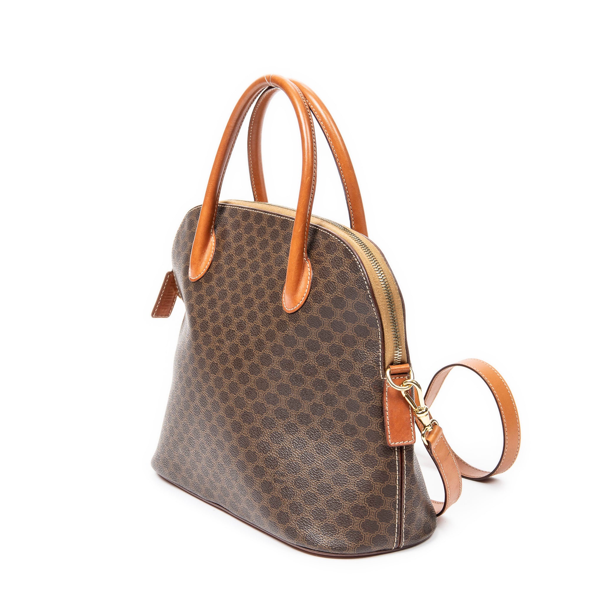 Vintage Convertible Dome Tote 
