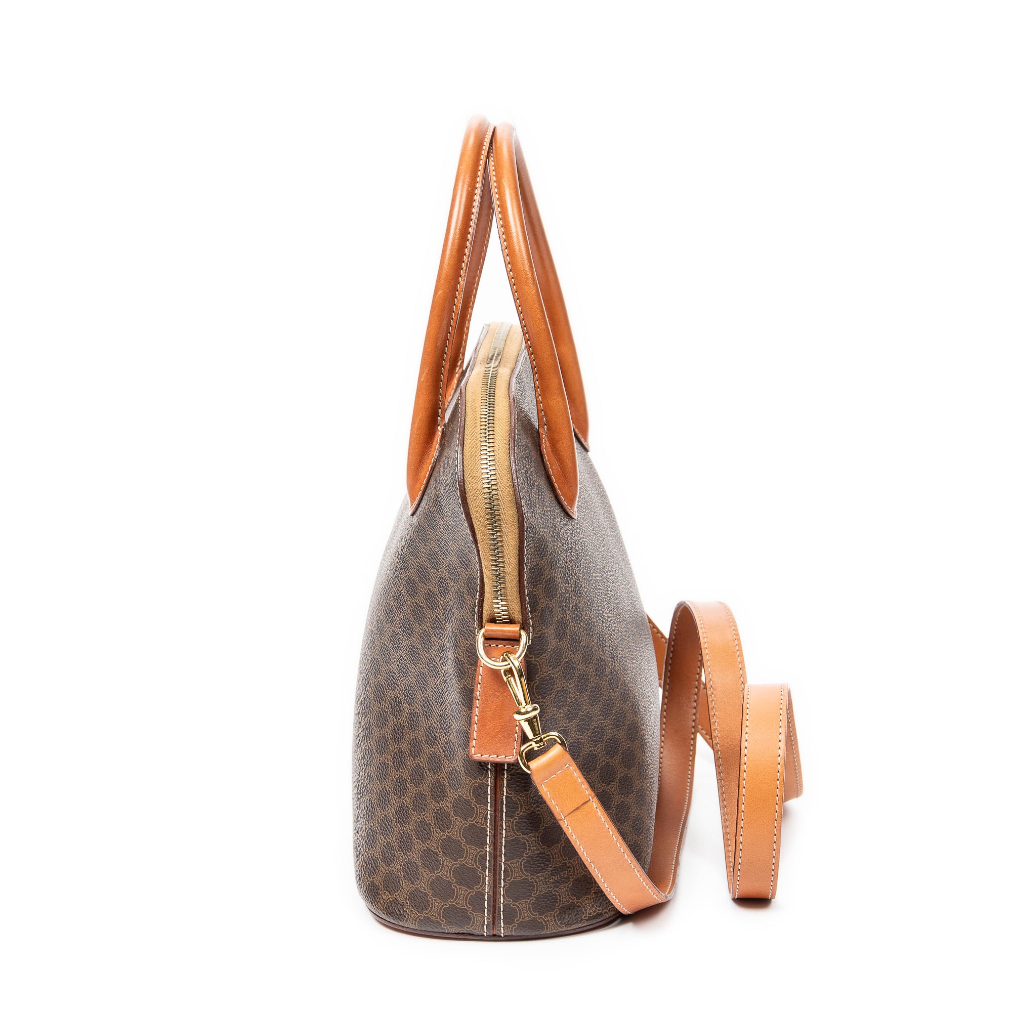 Vintage Convertible Dome Tote 