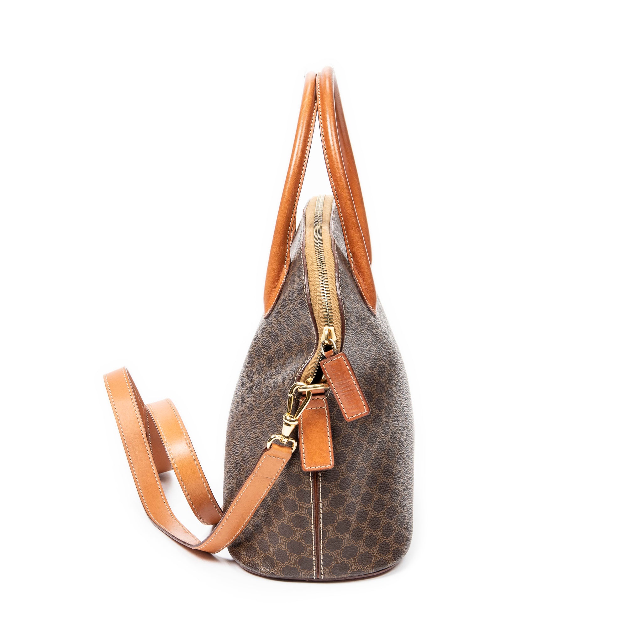 Vintage Convertible Dome Tote 