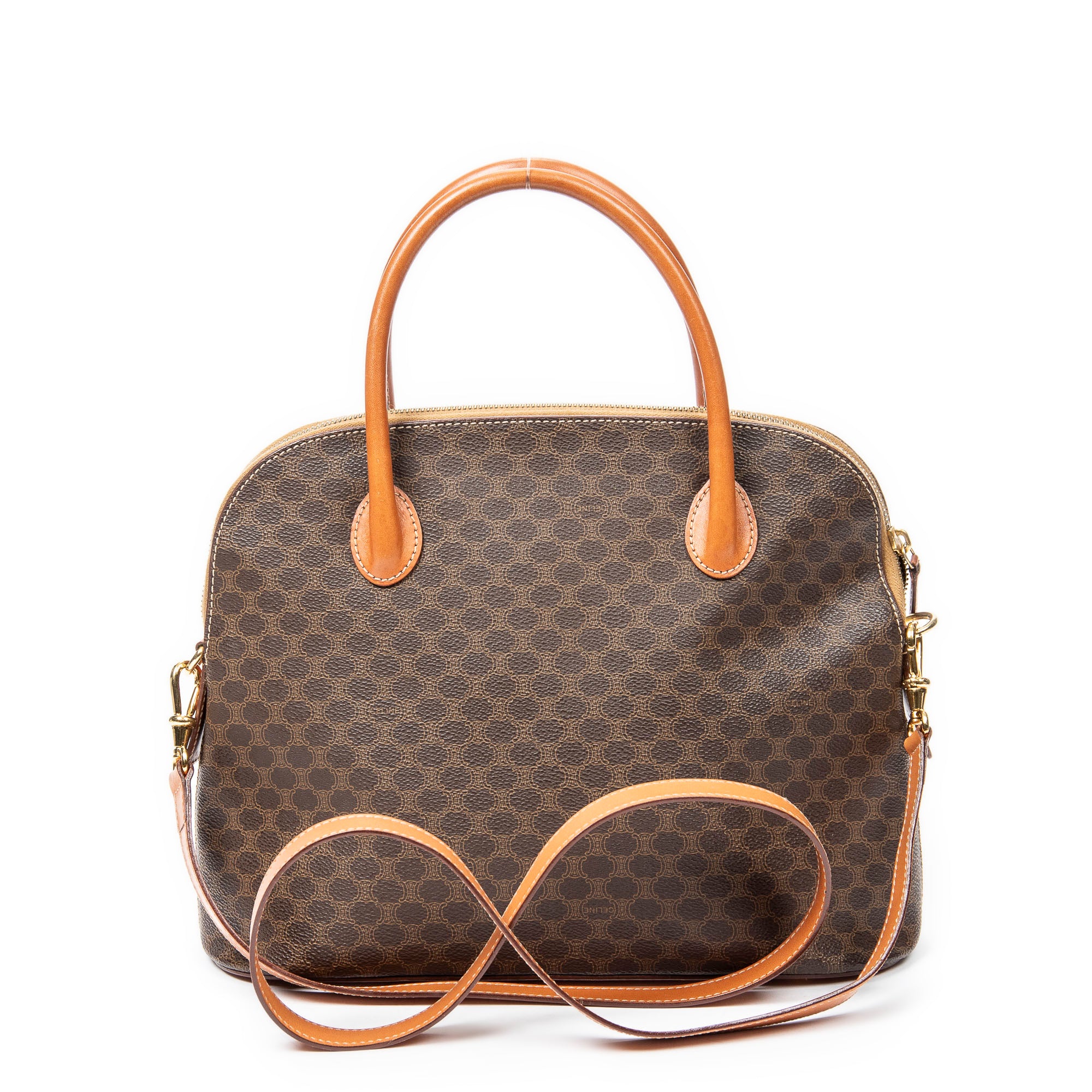Vintage Convertible Dome Tote 