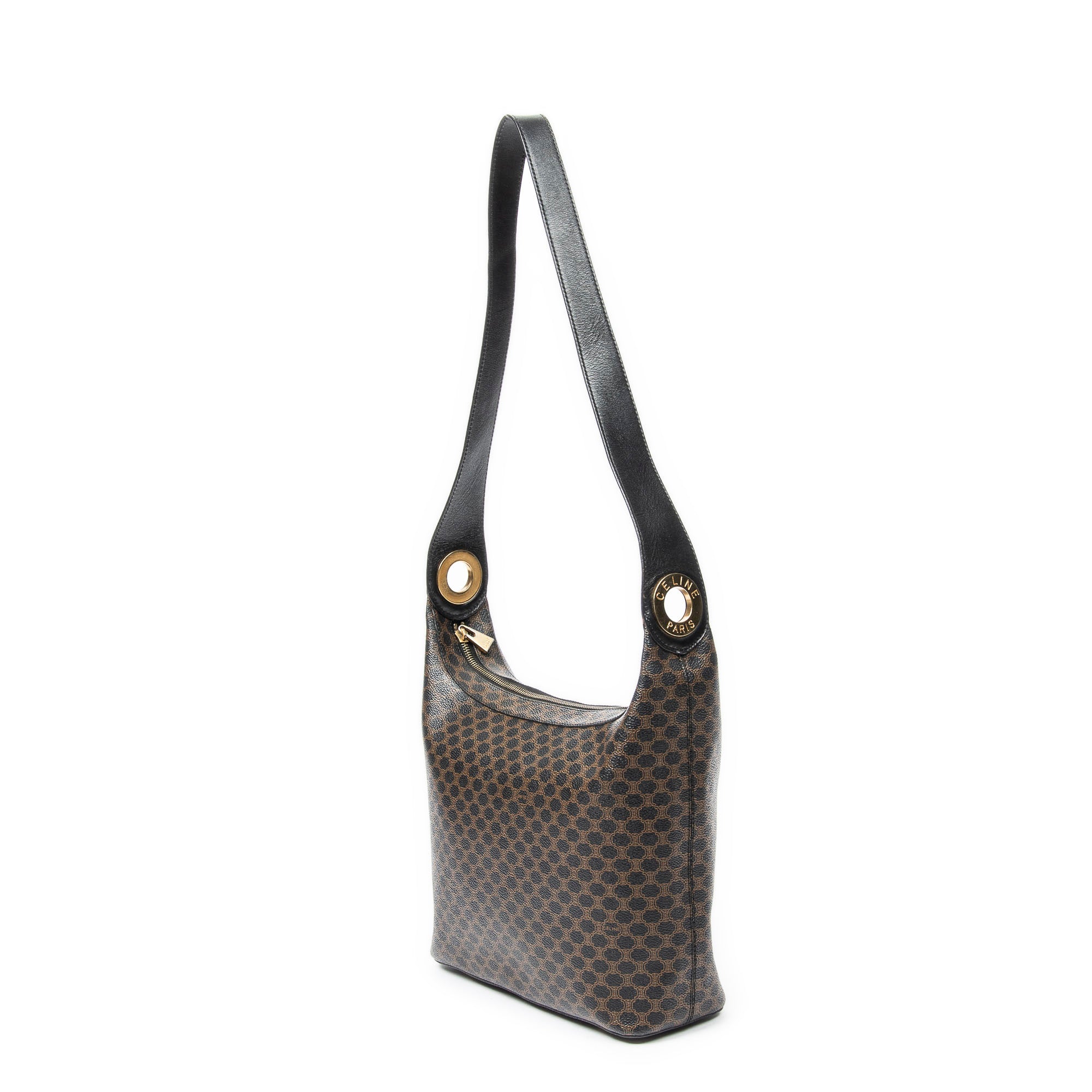 Zip Shoulder Hobo 