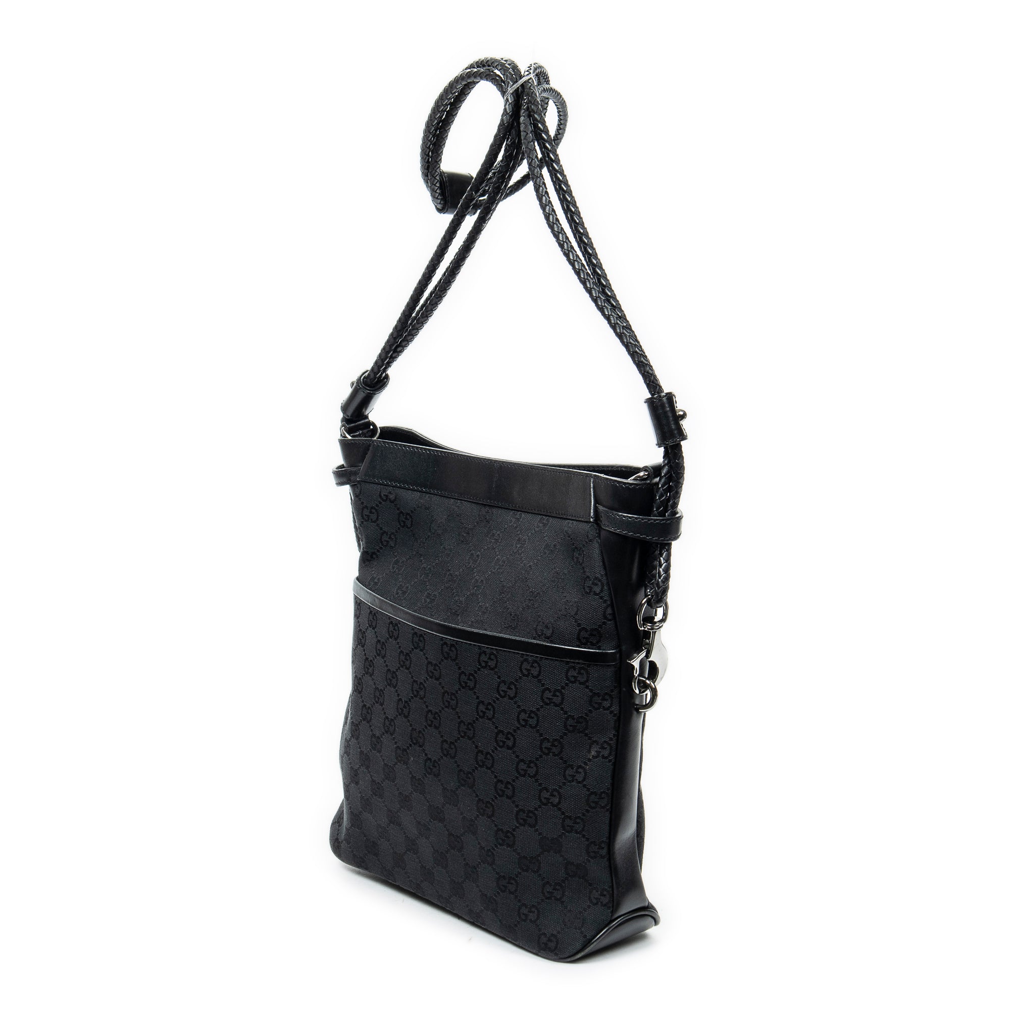 Front Pocket Braided Tote 