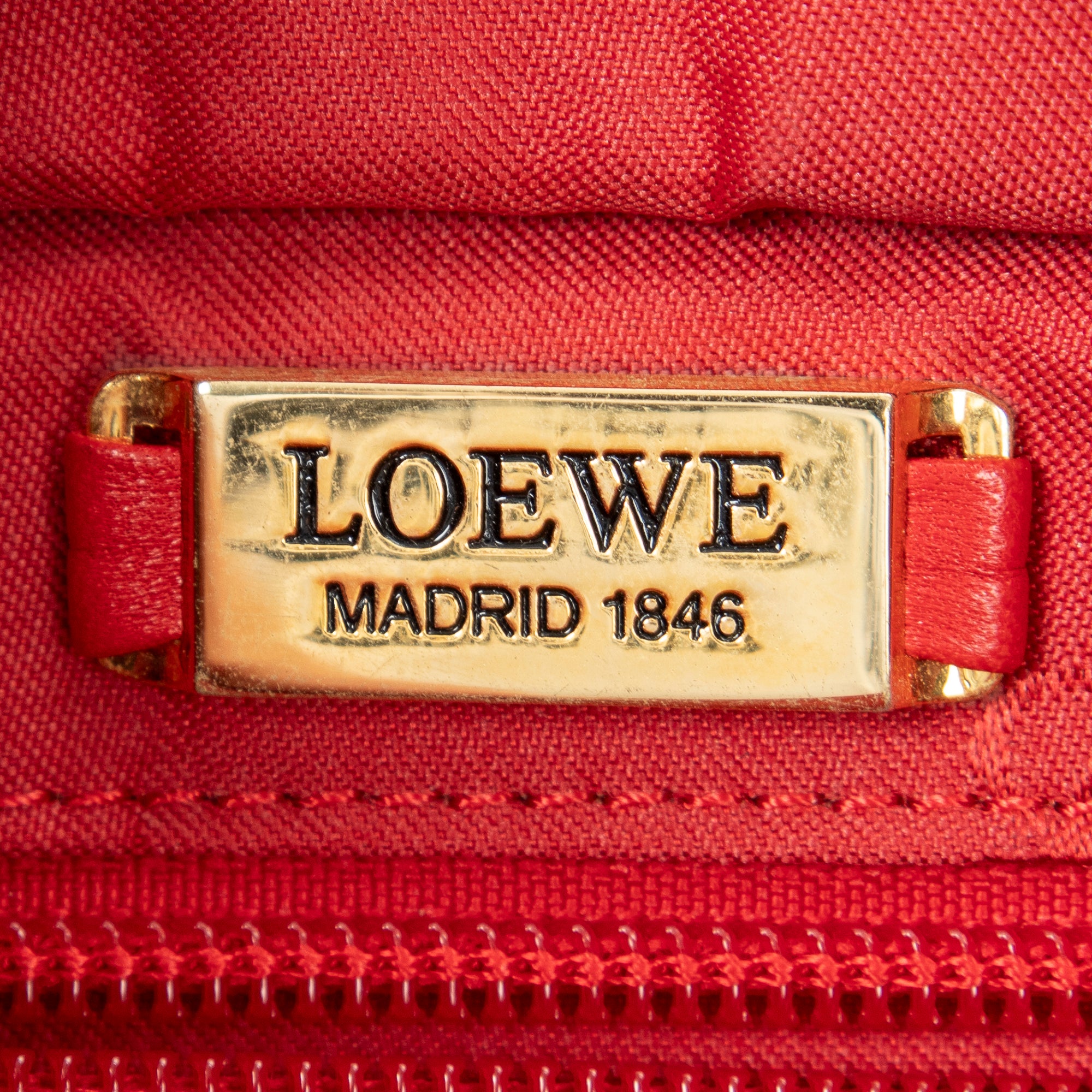 Small Vintage Anagram Tote 