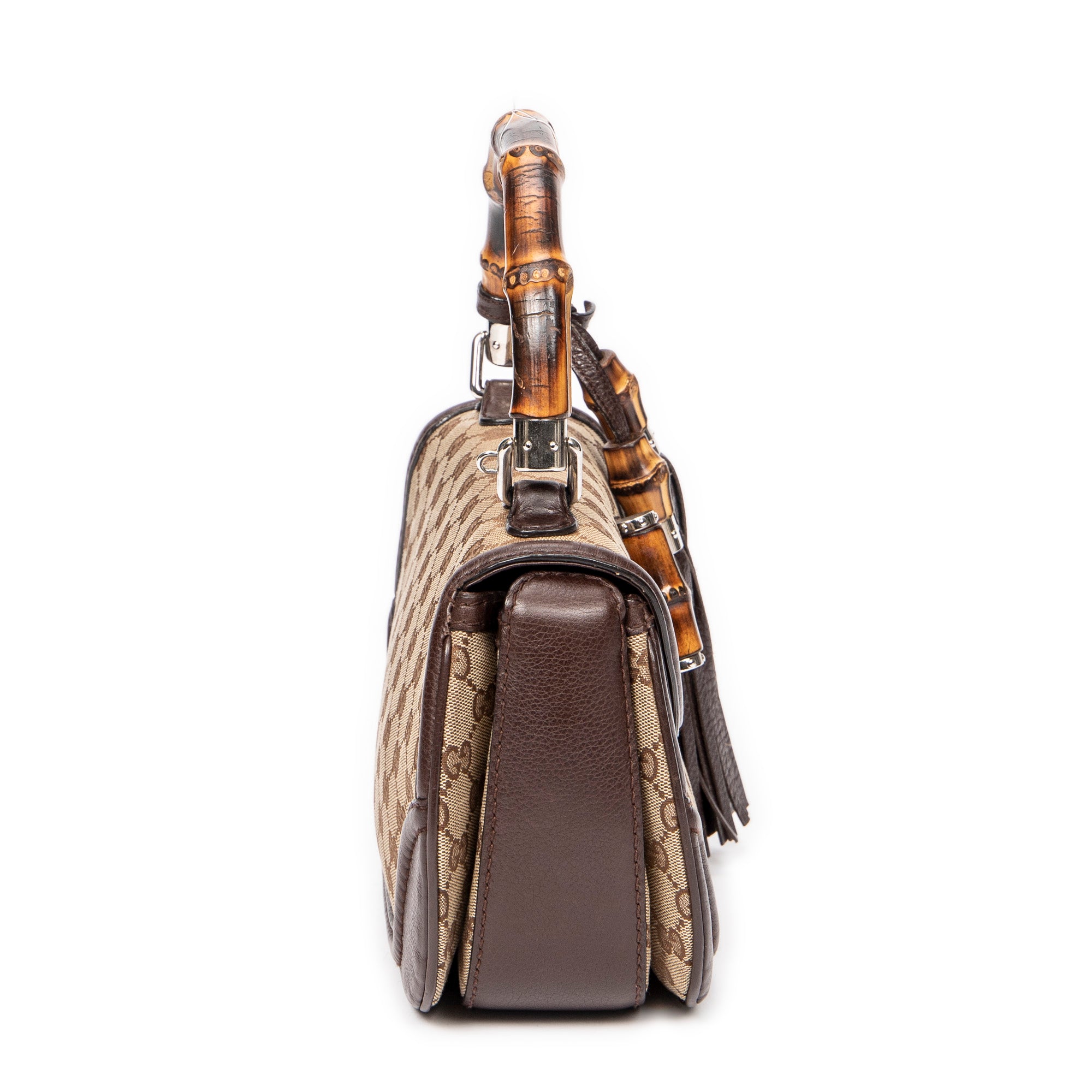 Bamboo Tassel Top Handle 