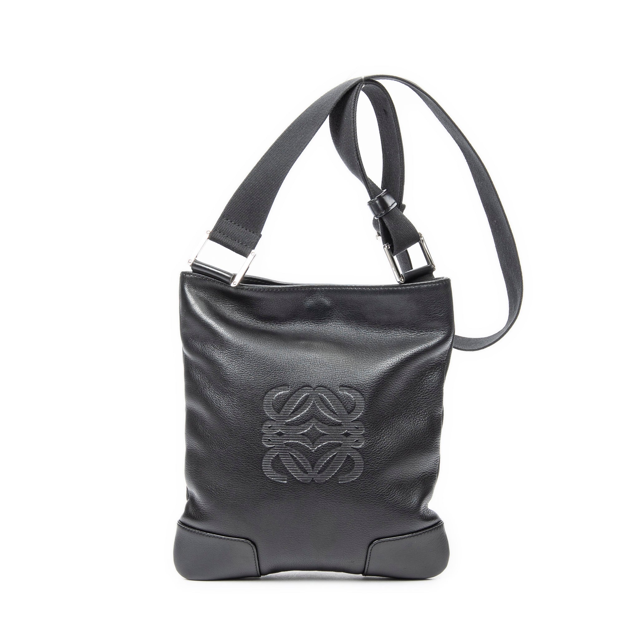 Anagram Flat Crossbody 