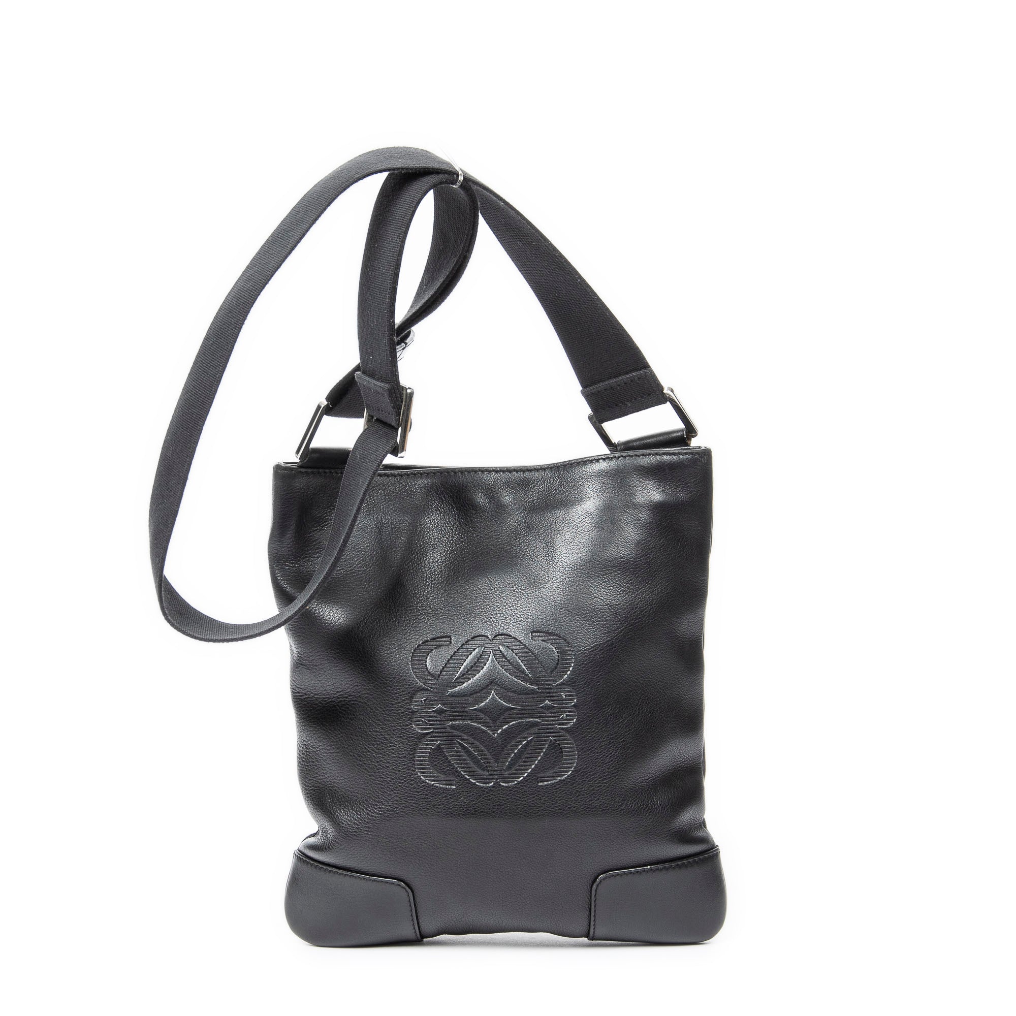 Anagram Flat Crossbody 
