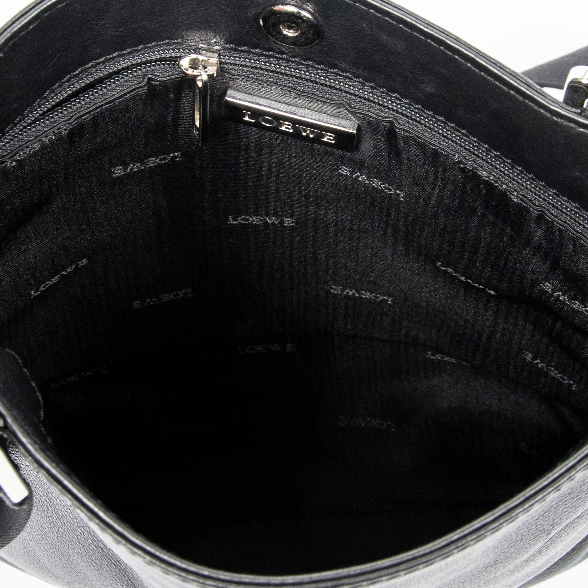 Anagram Flat Crossbody 