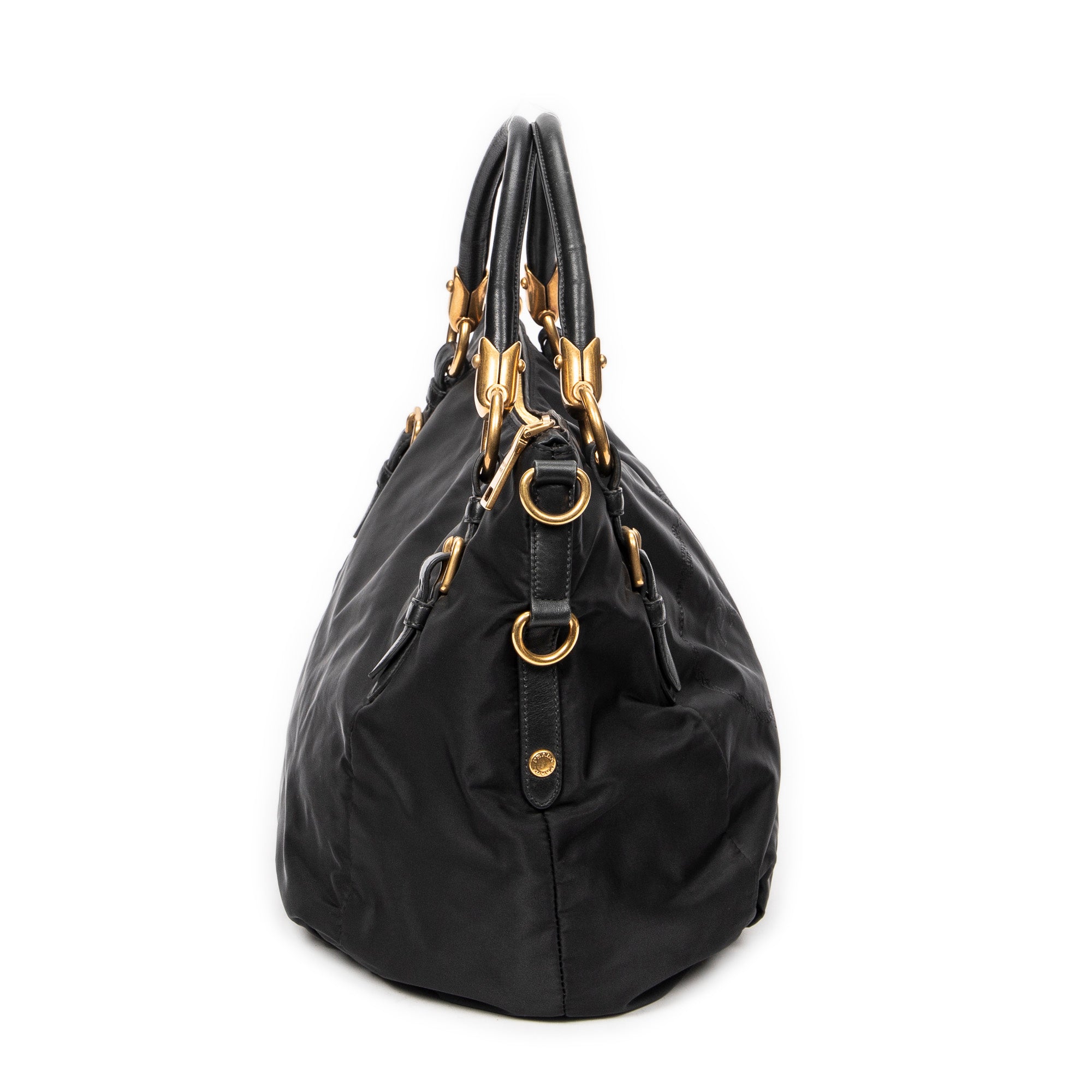 Convertible Jacquard Zip Tote 