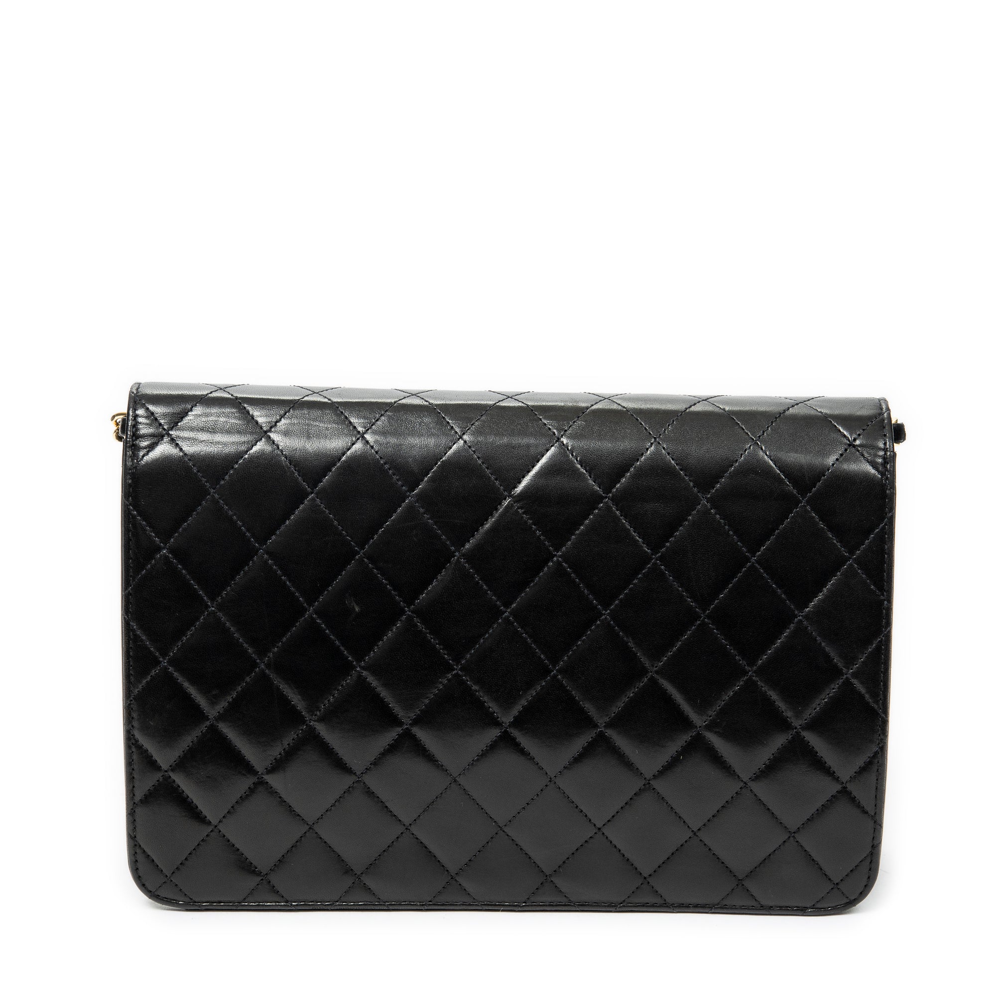 Vintage Push Lock Straight Flap 