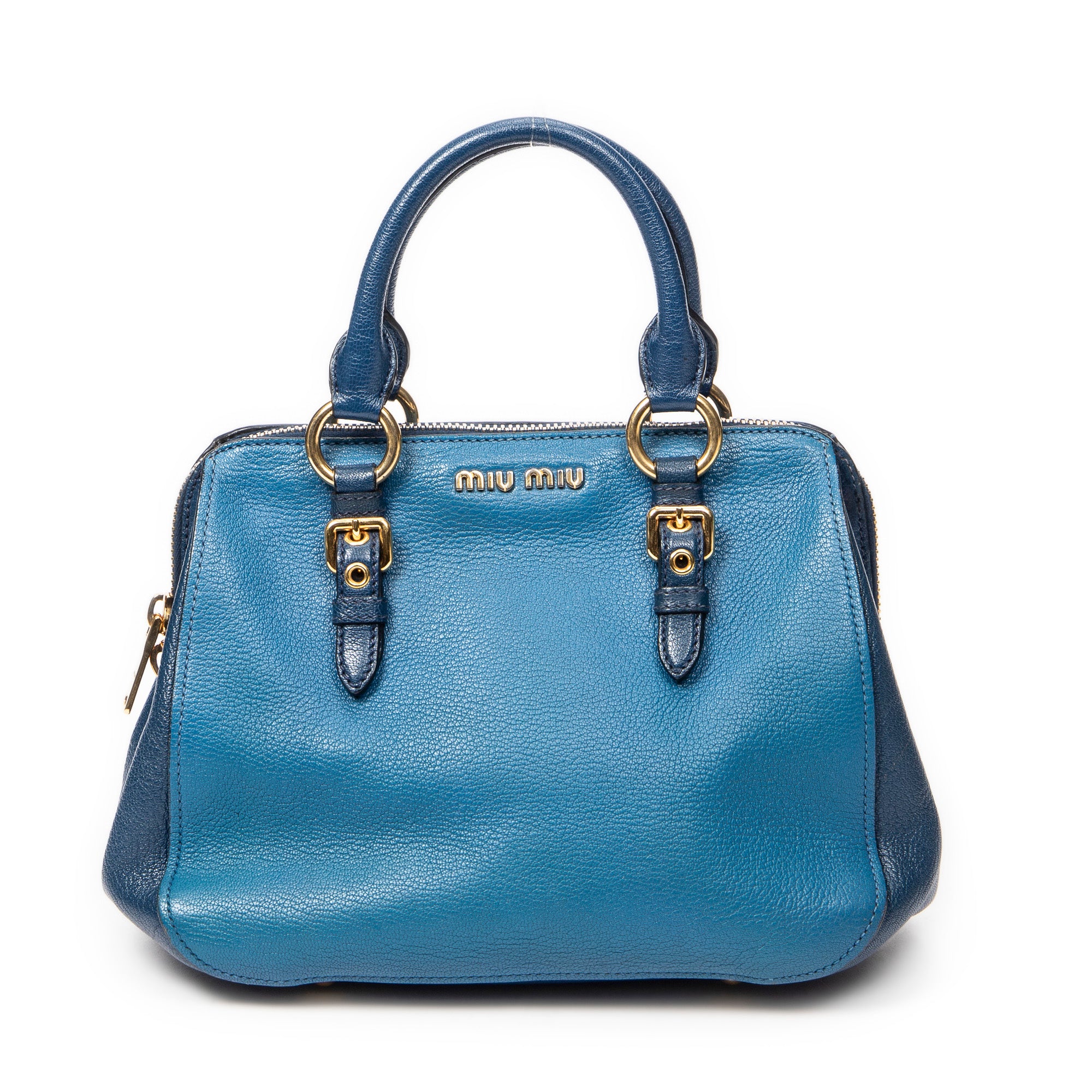 Bicolor Frame Tote 