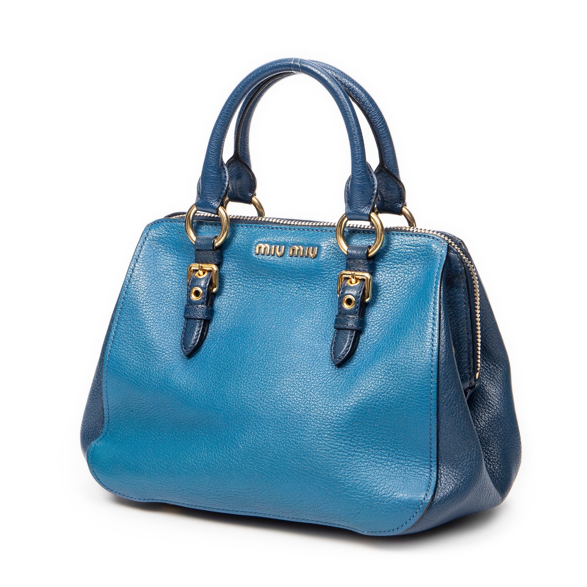Bicolor Frame Tote 