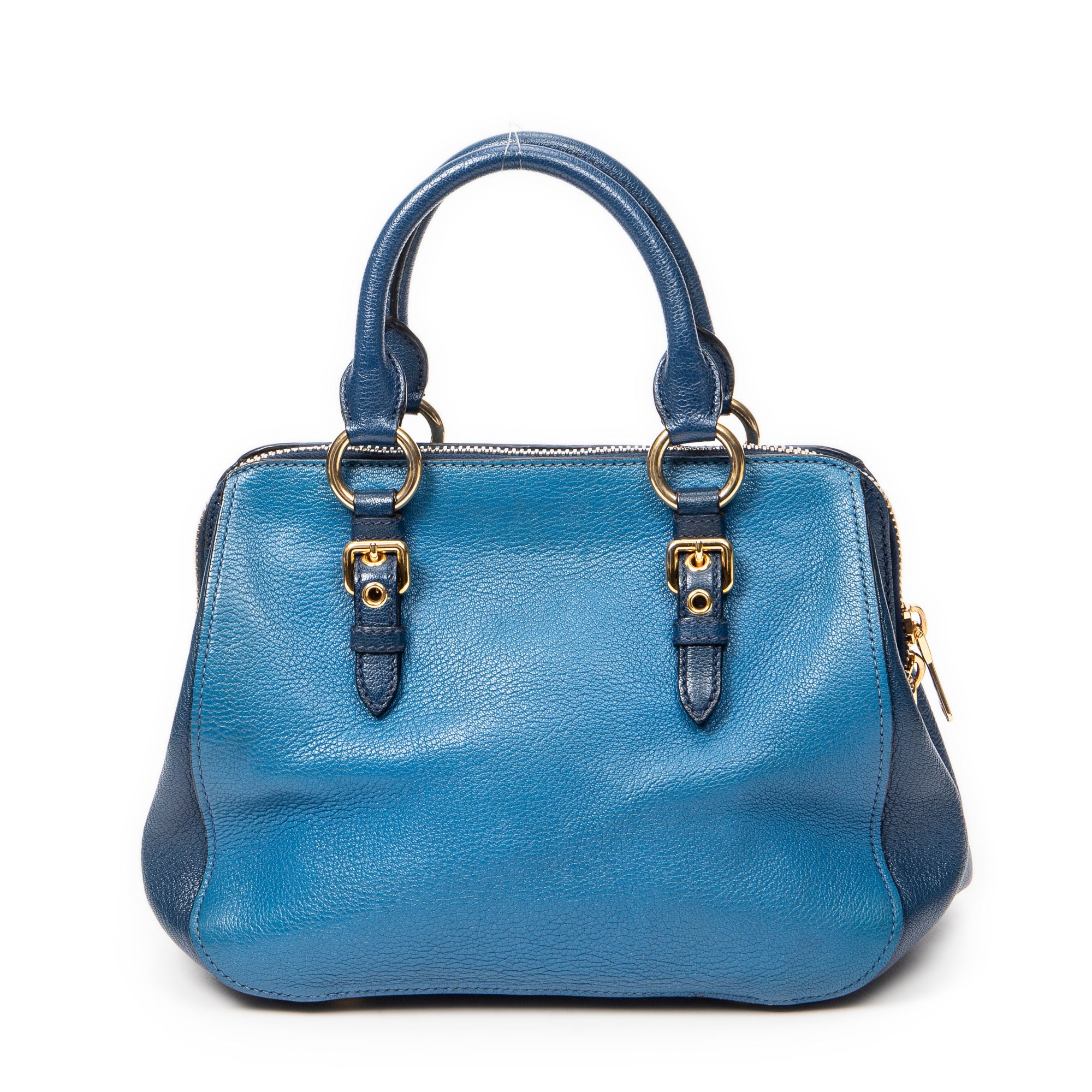 Bicolor Frame Tote 