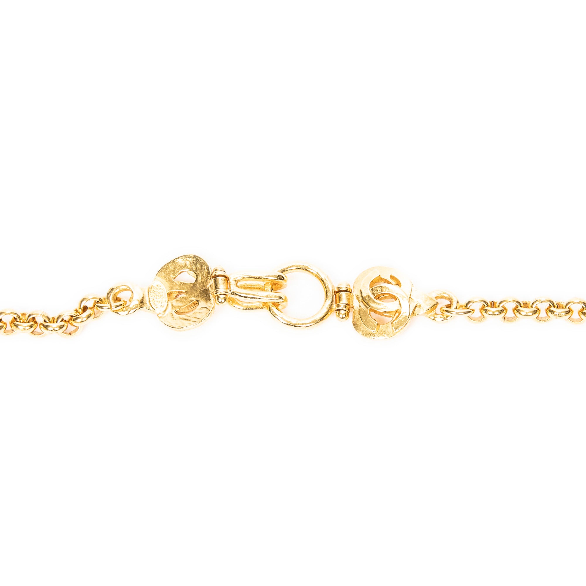 CC Pendant Chain Necklace 