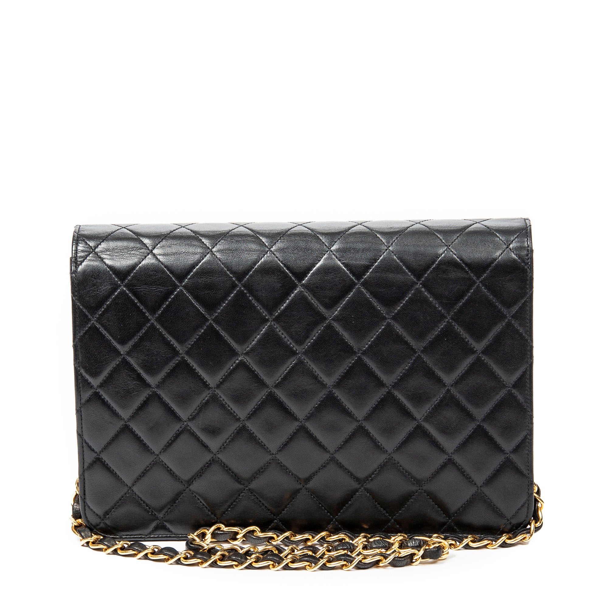 Vintage Push Lock Straight Flap 