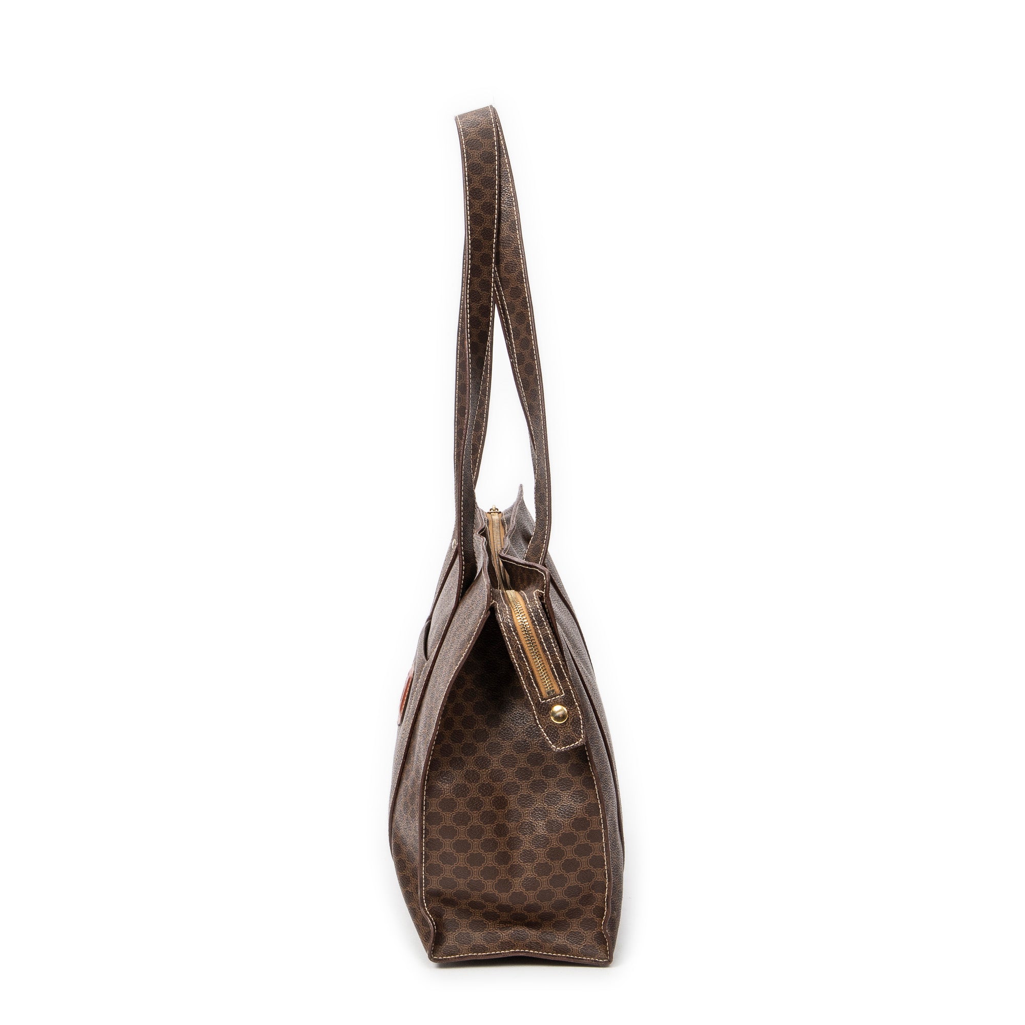 Square Zip Shopping Tote 