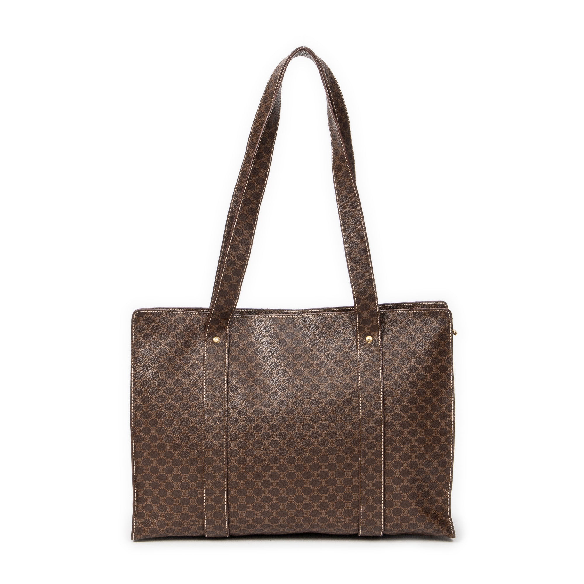 Square Zip Shopping Tote 