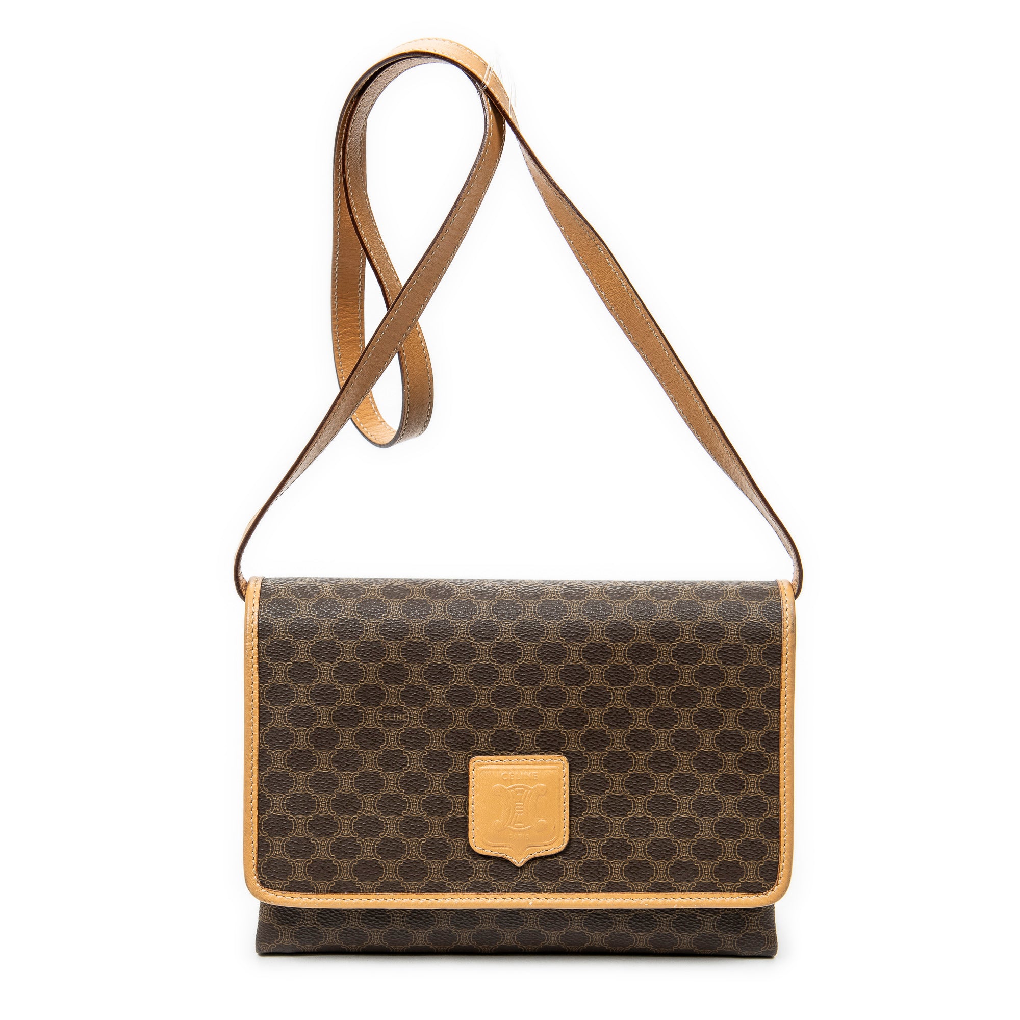 Vintage Square Flap Crossbody 