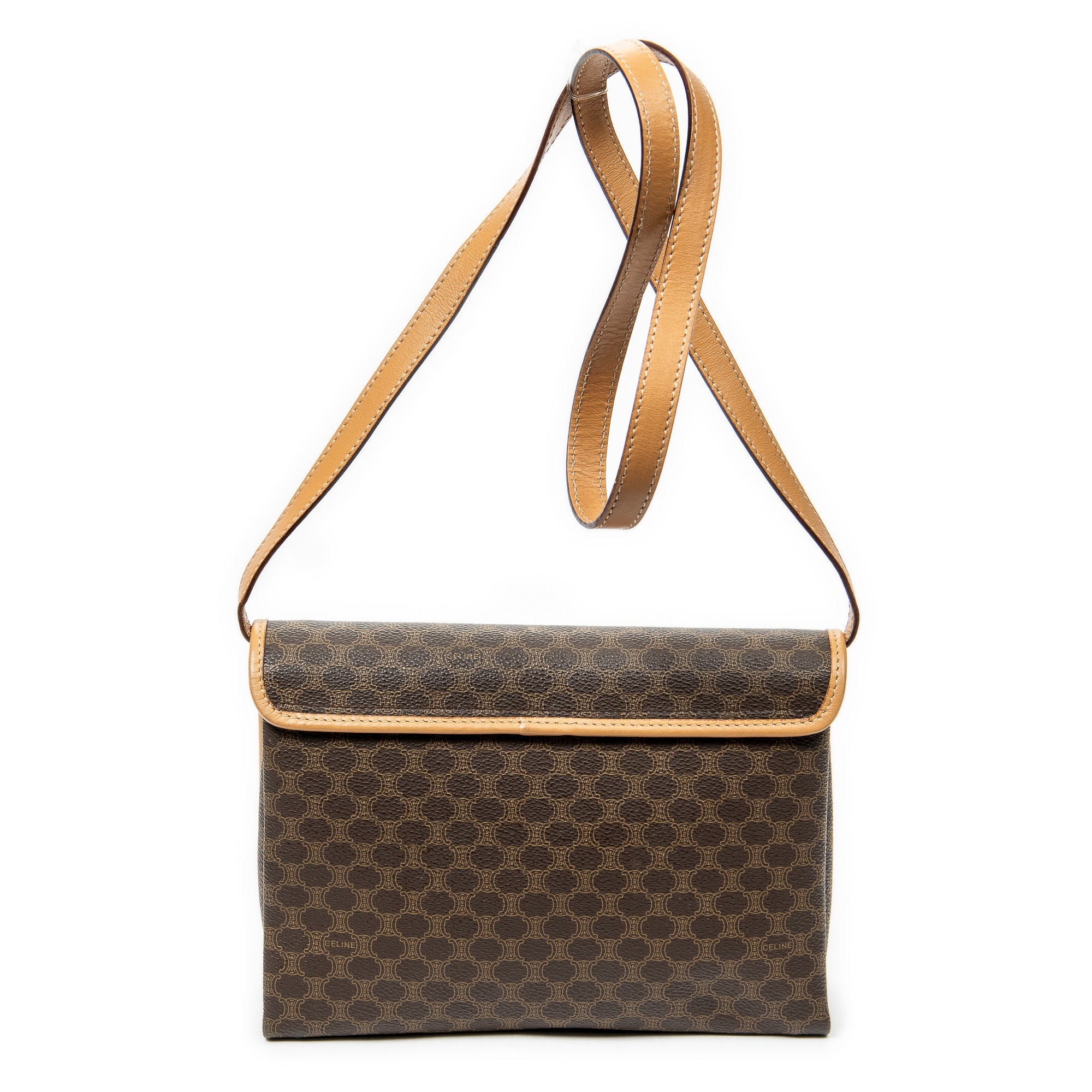 Vintage Square Flap Crossbody 