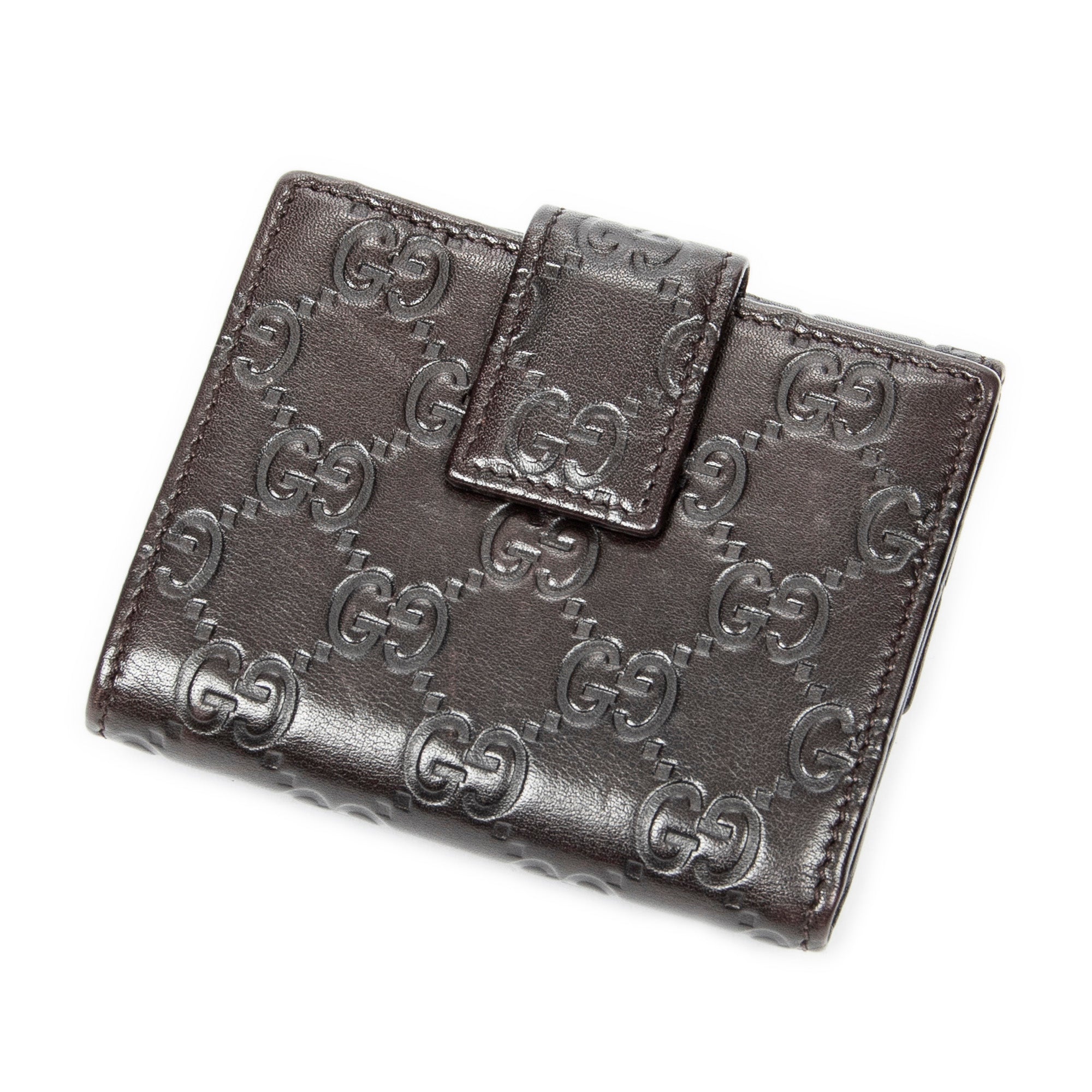 Metal Bar Compact Wallet 