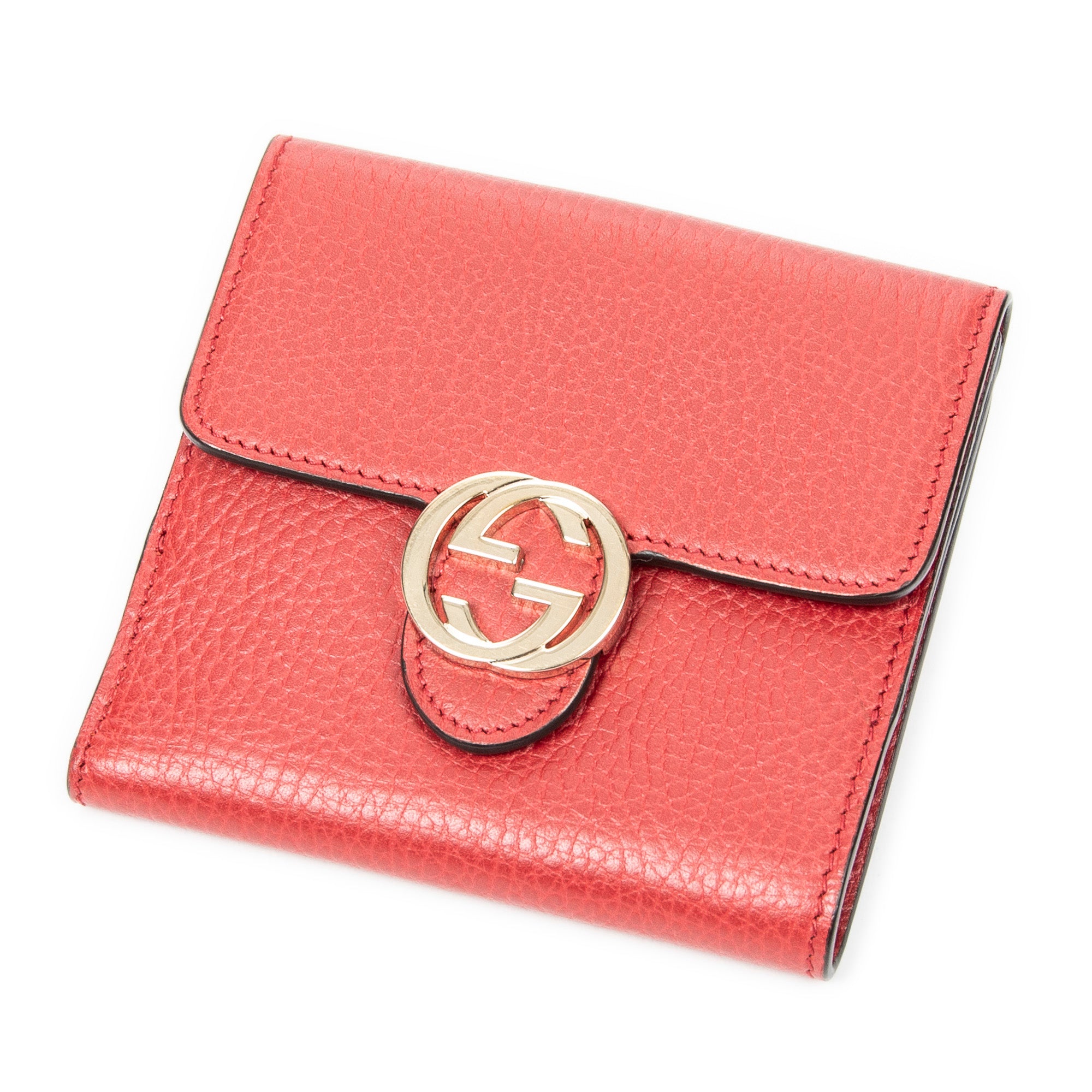 Interlocking G Compact Wallet 
