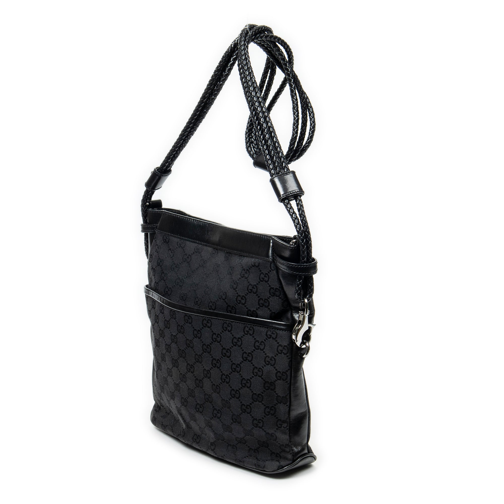 Front Pocket Braided Tote 
