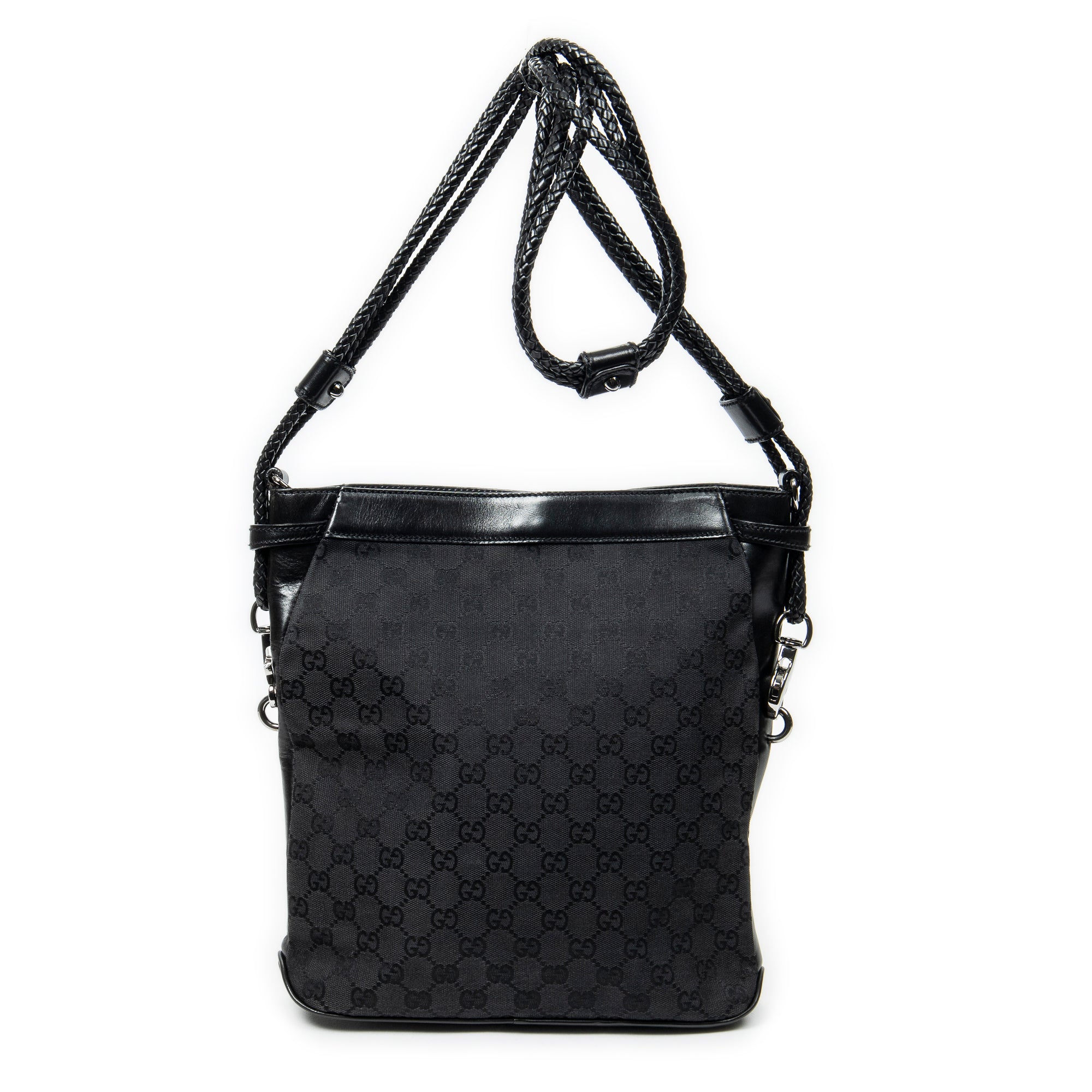 Front Pocket Braided Tote 