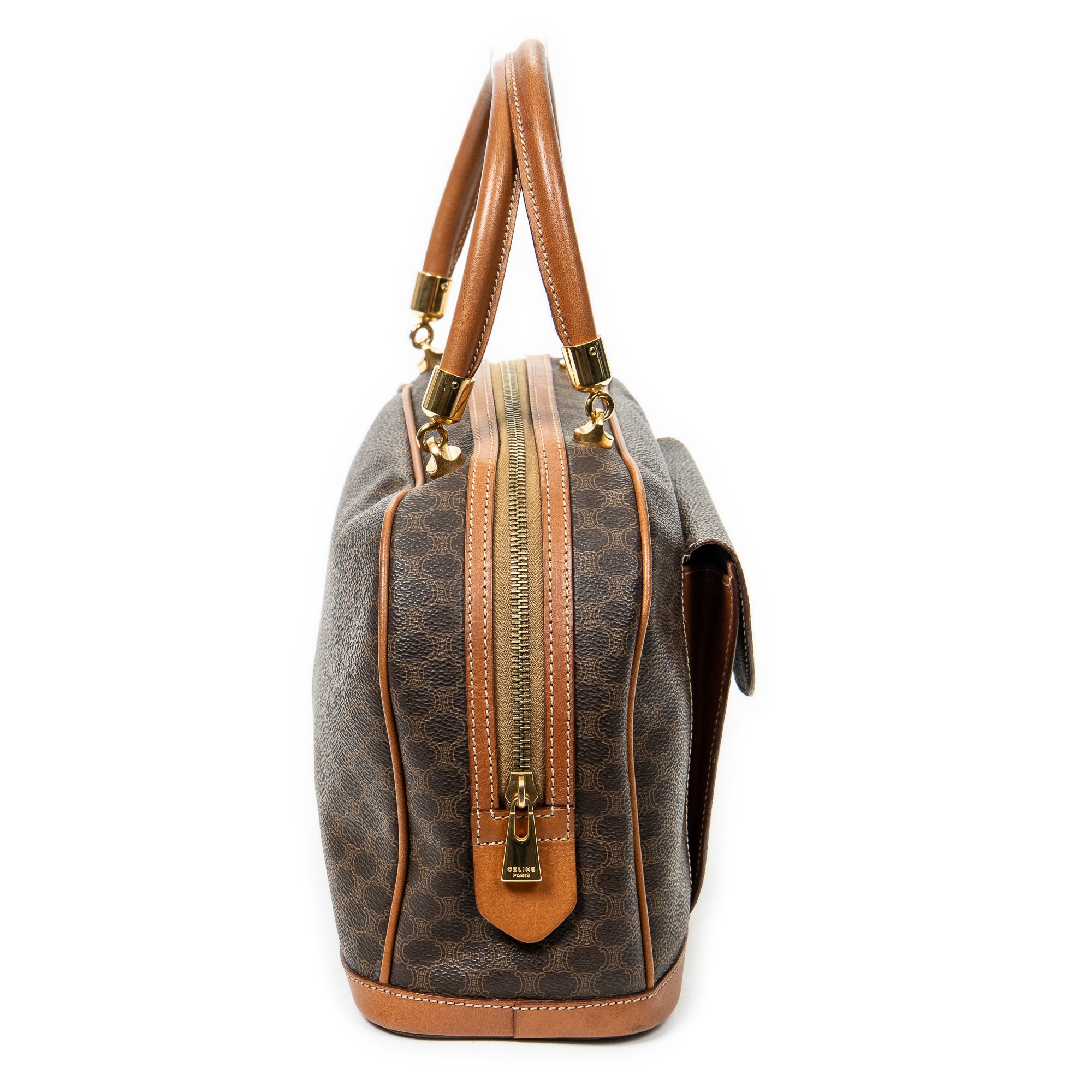 Vintage Front Pocket Dome Bag 