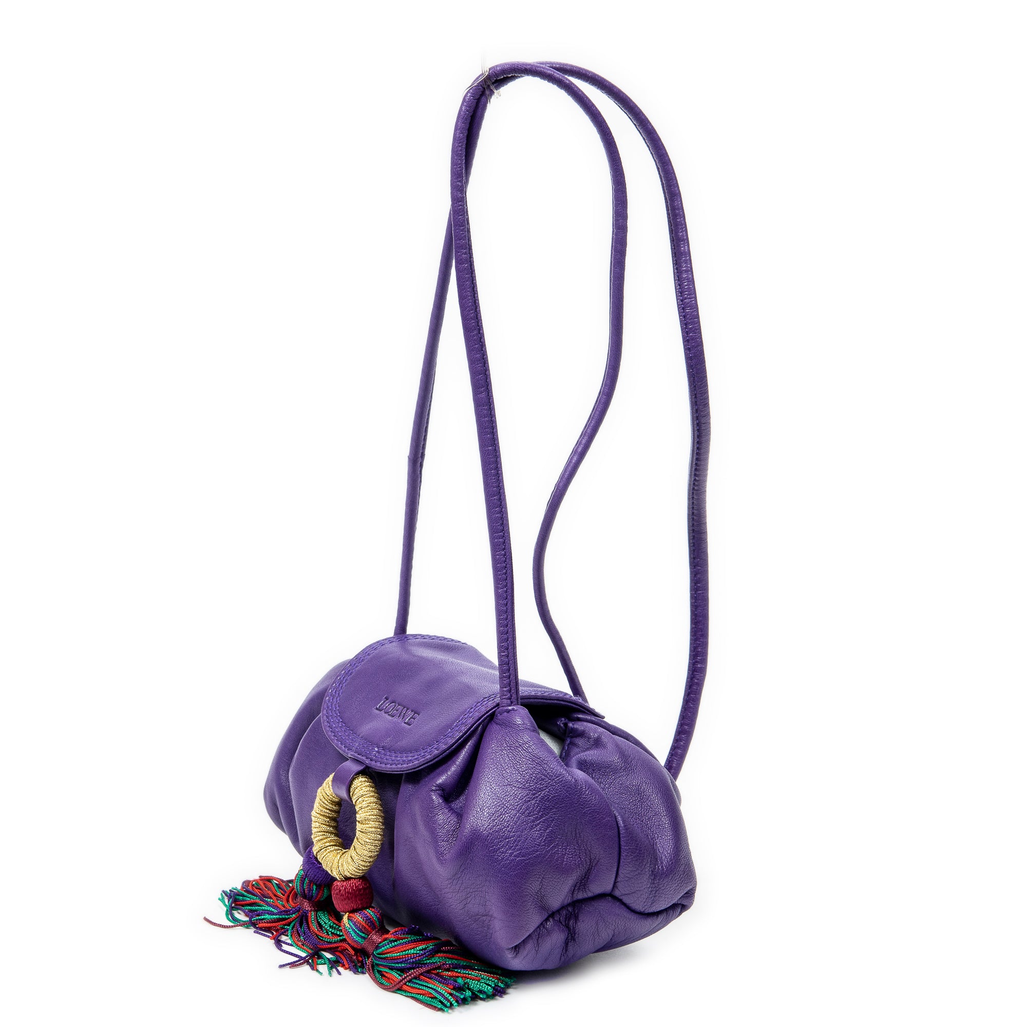 Mini Flap Fringe Crossbody 