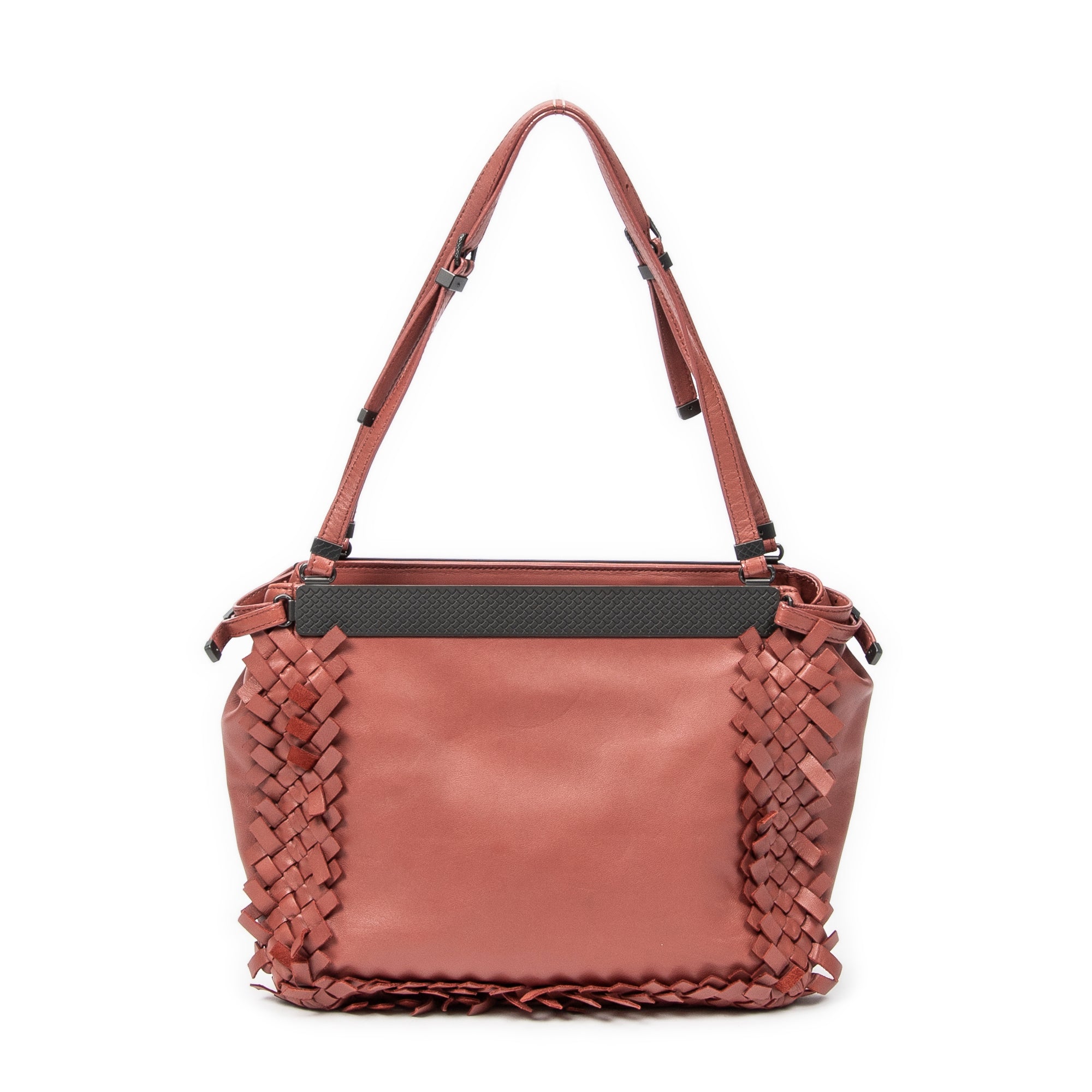 Square Fringe Frame Tote 
