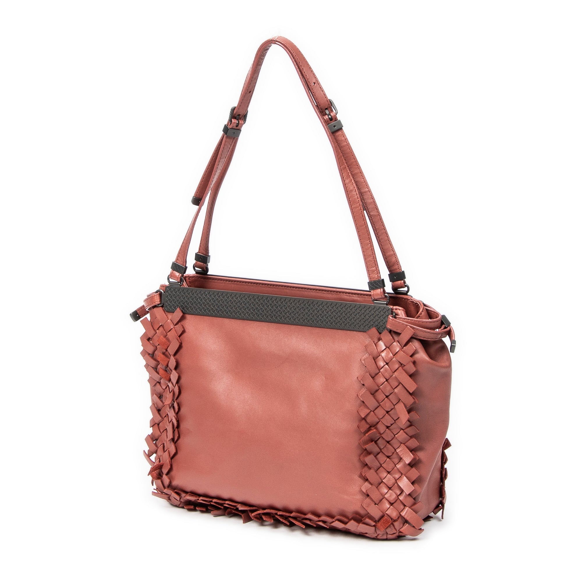 Square Fringe Frame Tote 