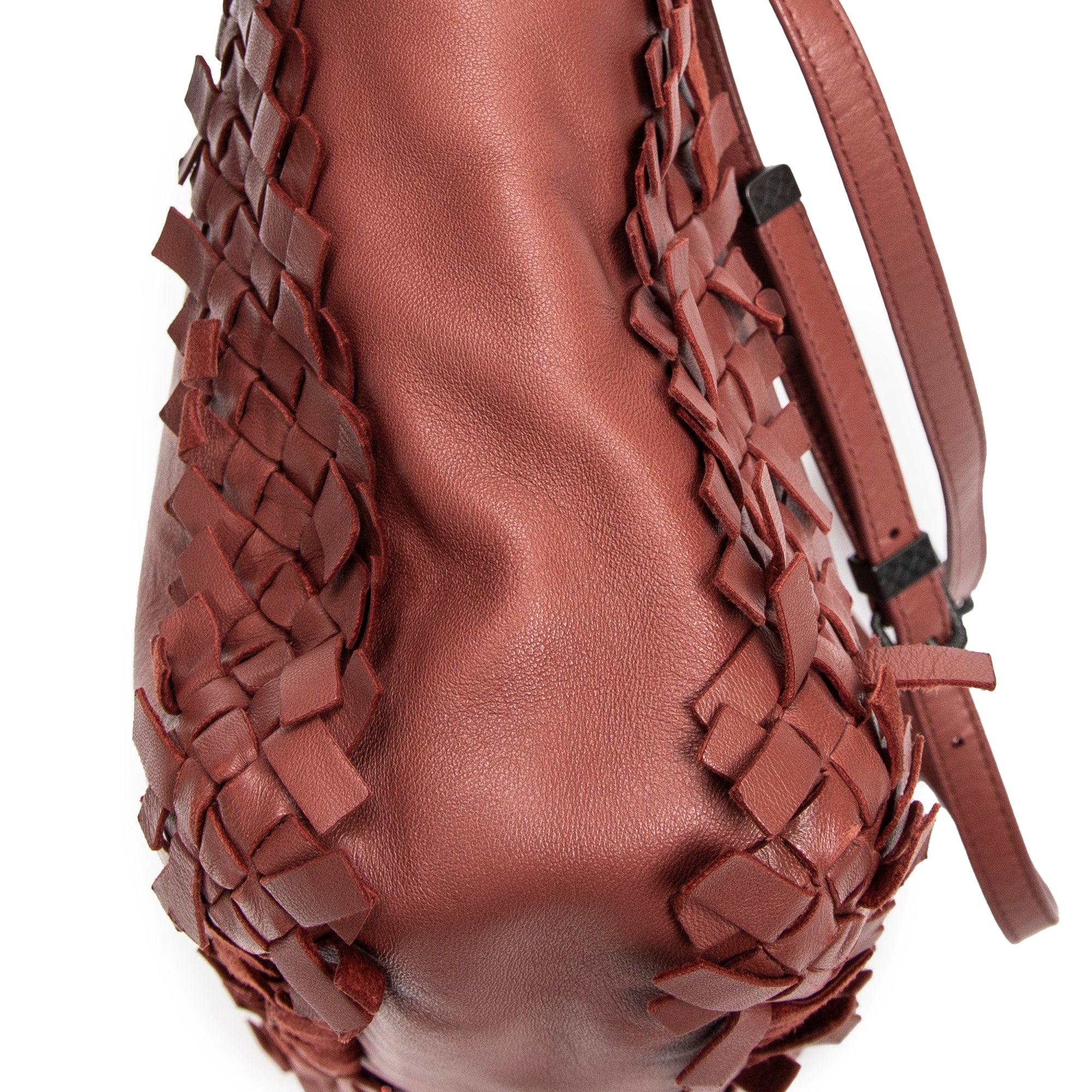Square Fringe Frame Tote 