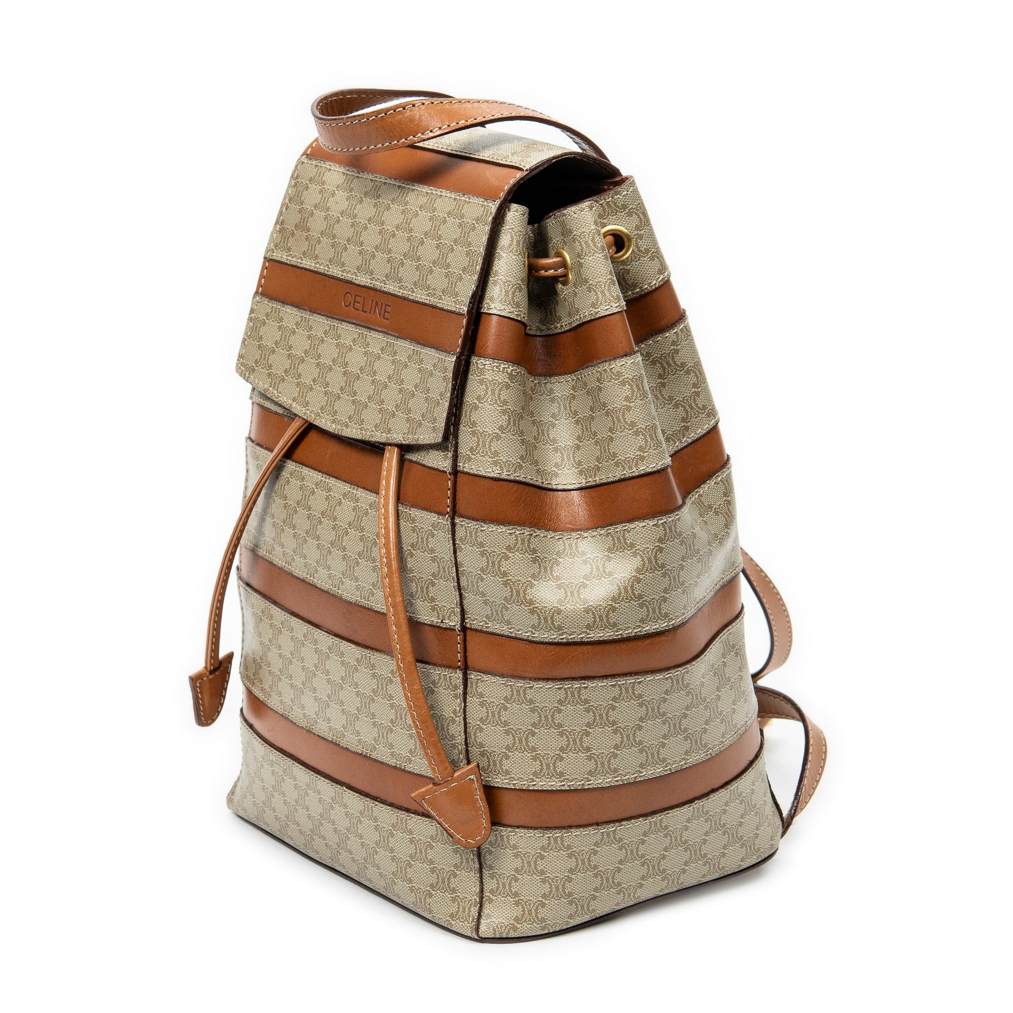 Vintage Drawstring Backpack 