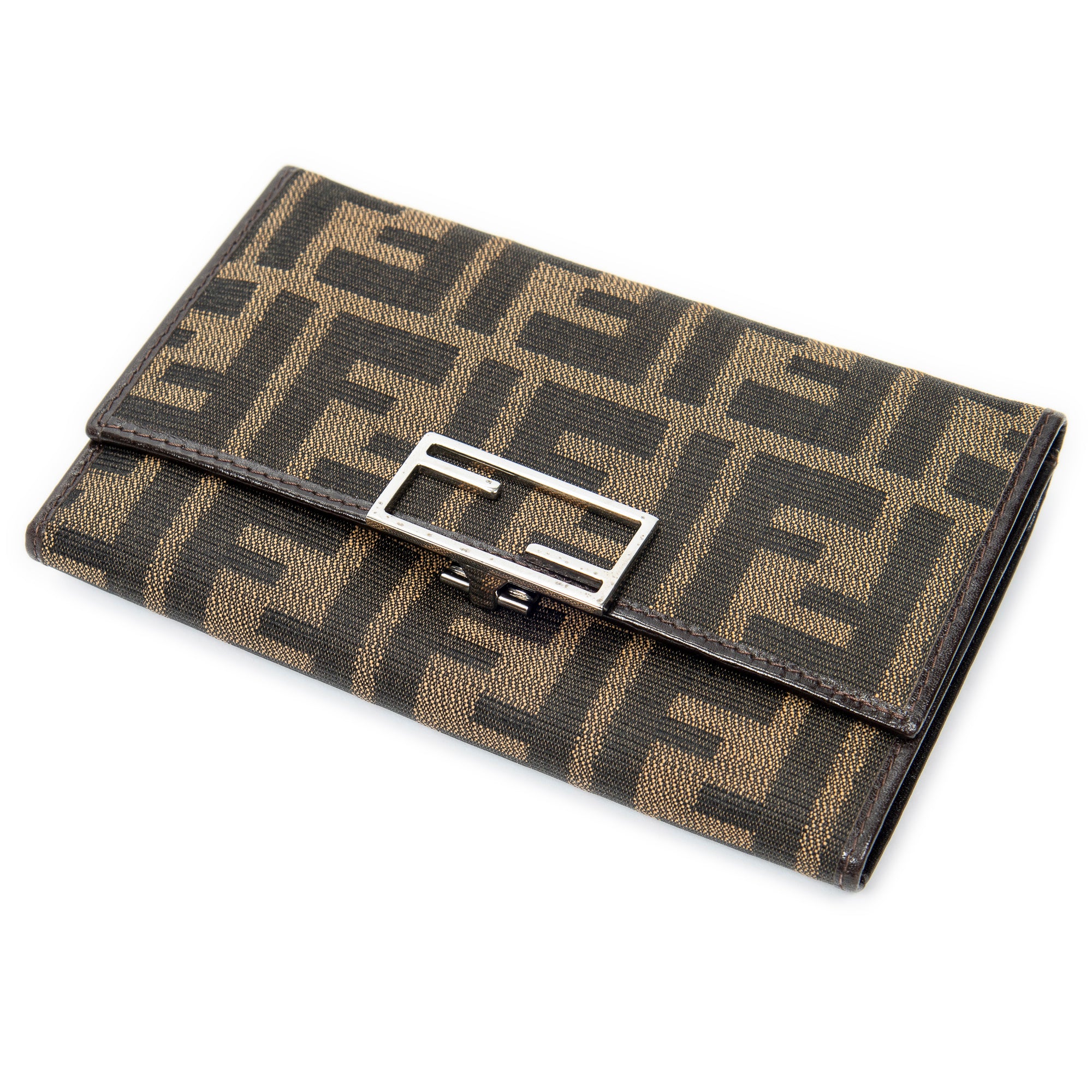 Buckle Trifold Wallet 
