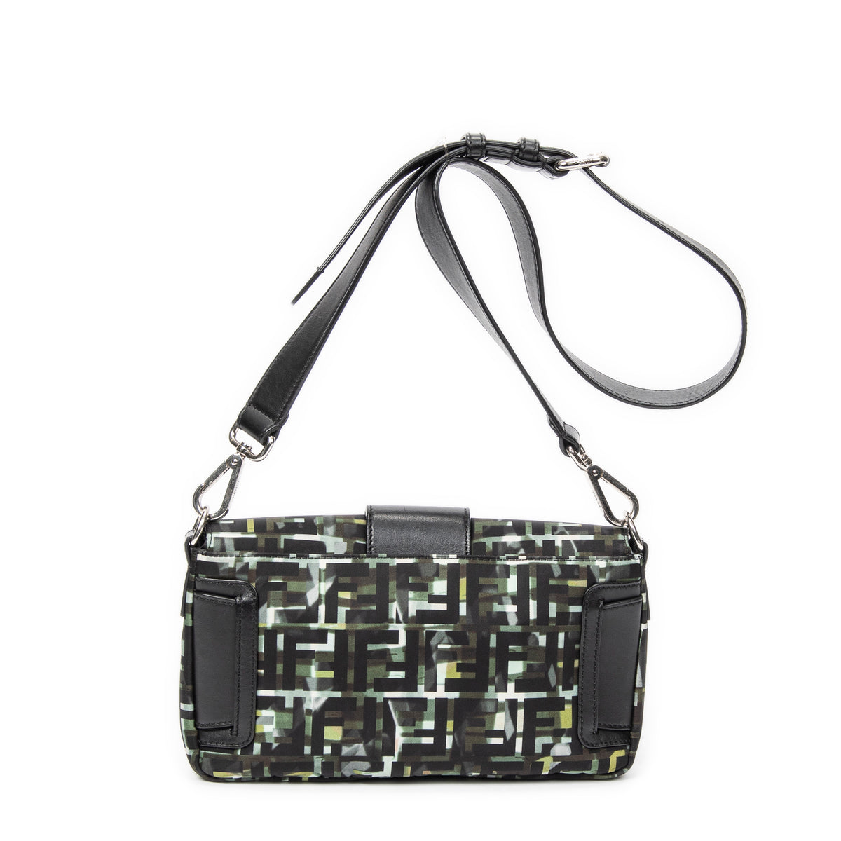 Camouflage Crossbody Baguette Belt Bag