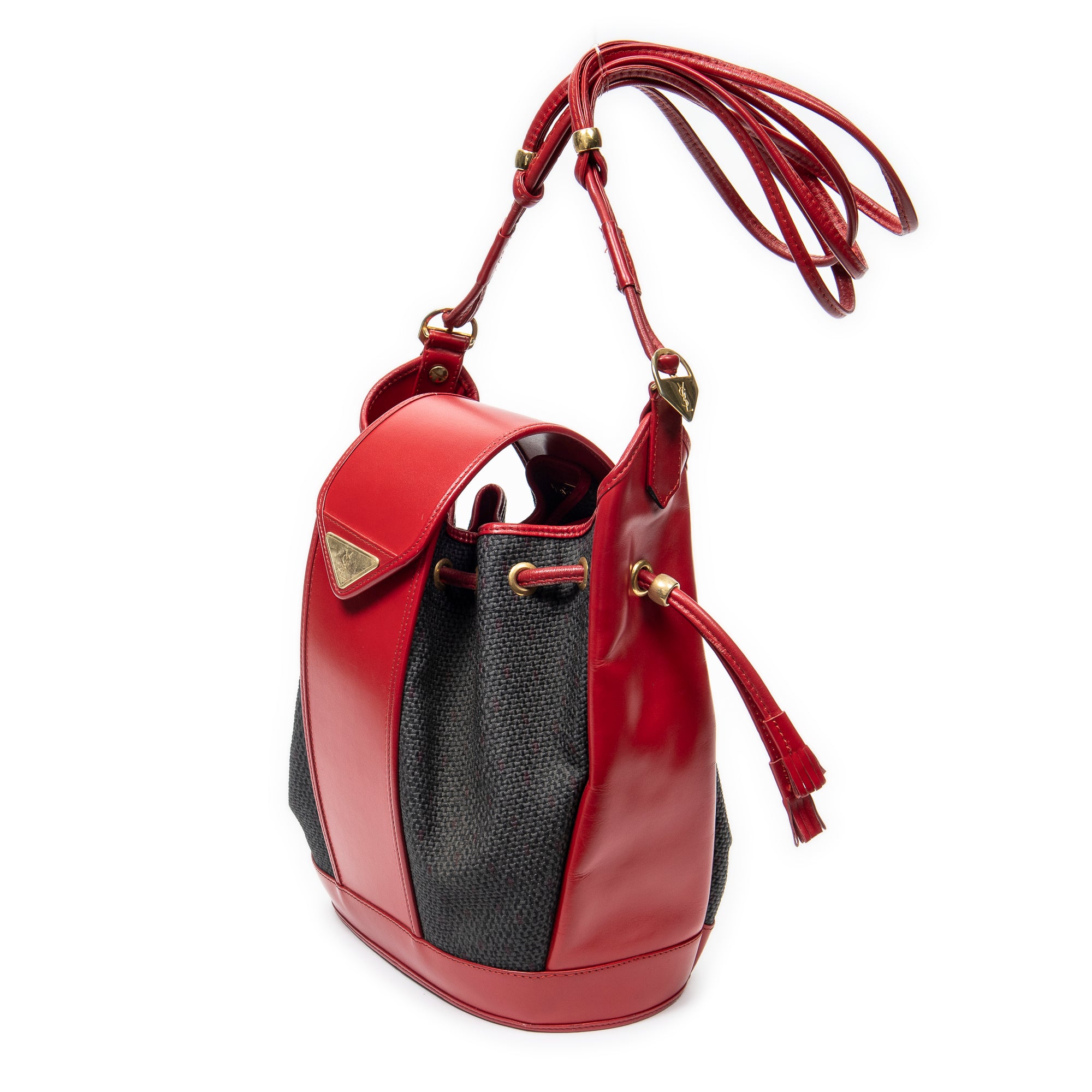Vintage Drawstring Bucket 