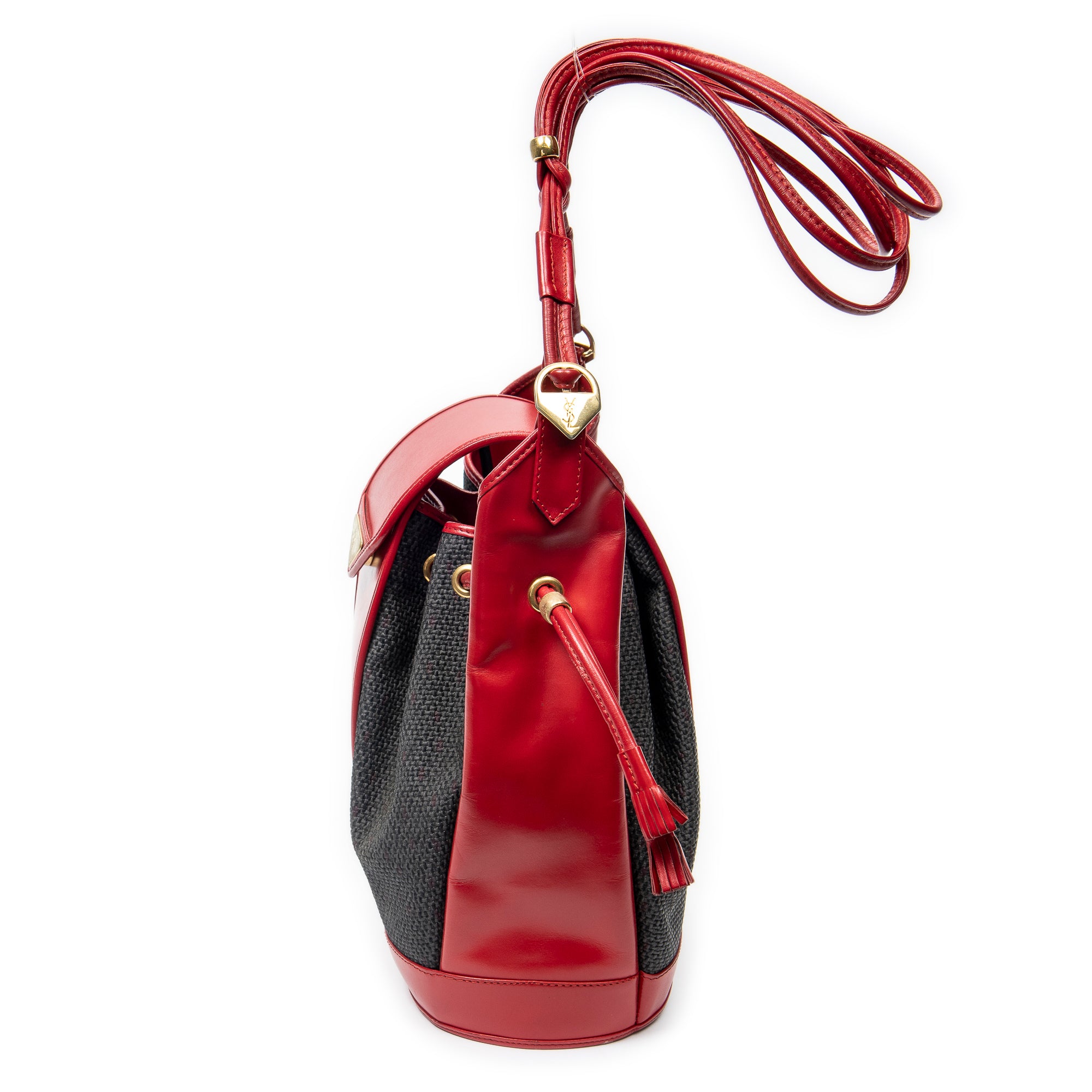 Vintage Drawstring Bucket 