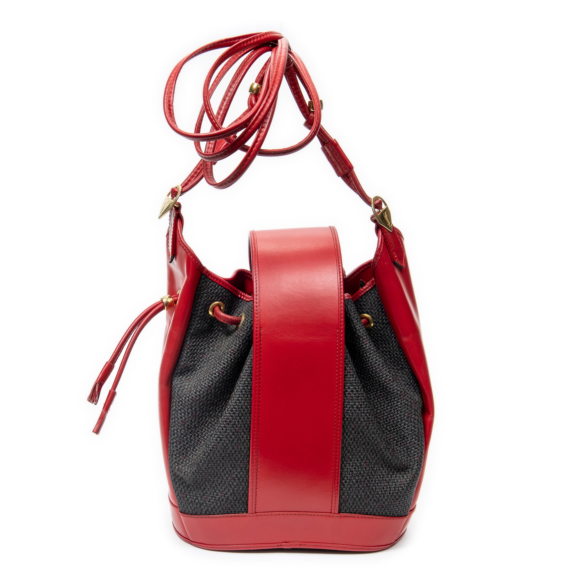 Vintage Drawstring Bucket 