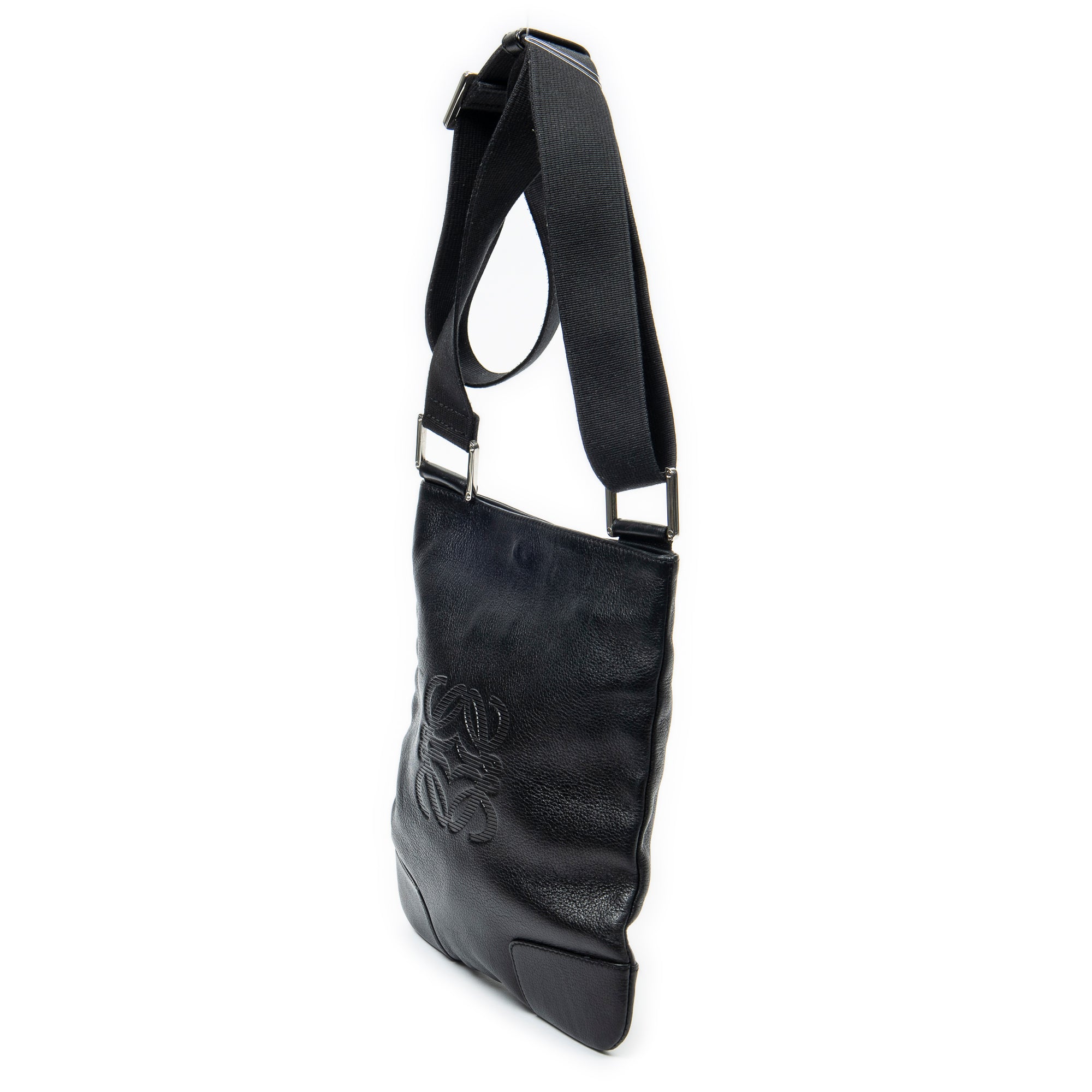 Anagram Flat Crossbody 