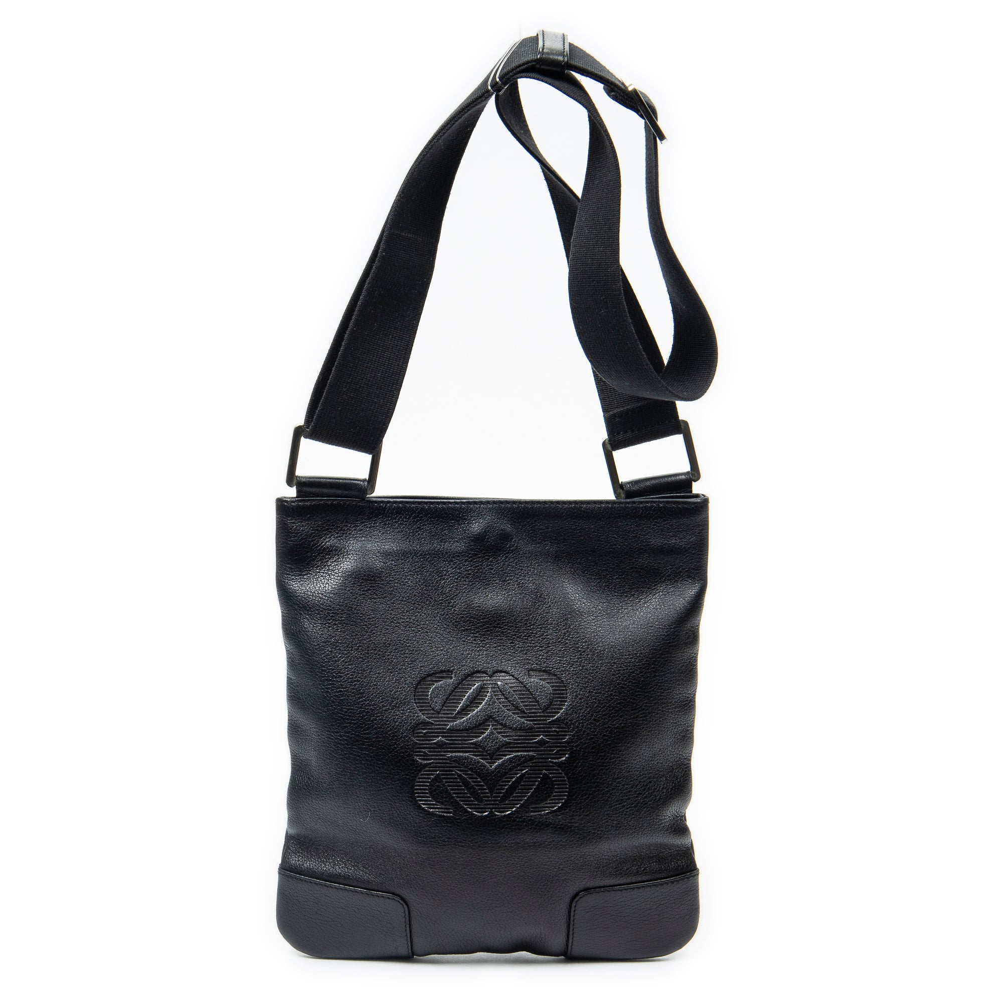Anagram Flat Crossbody 