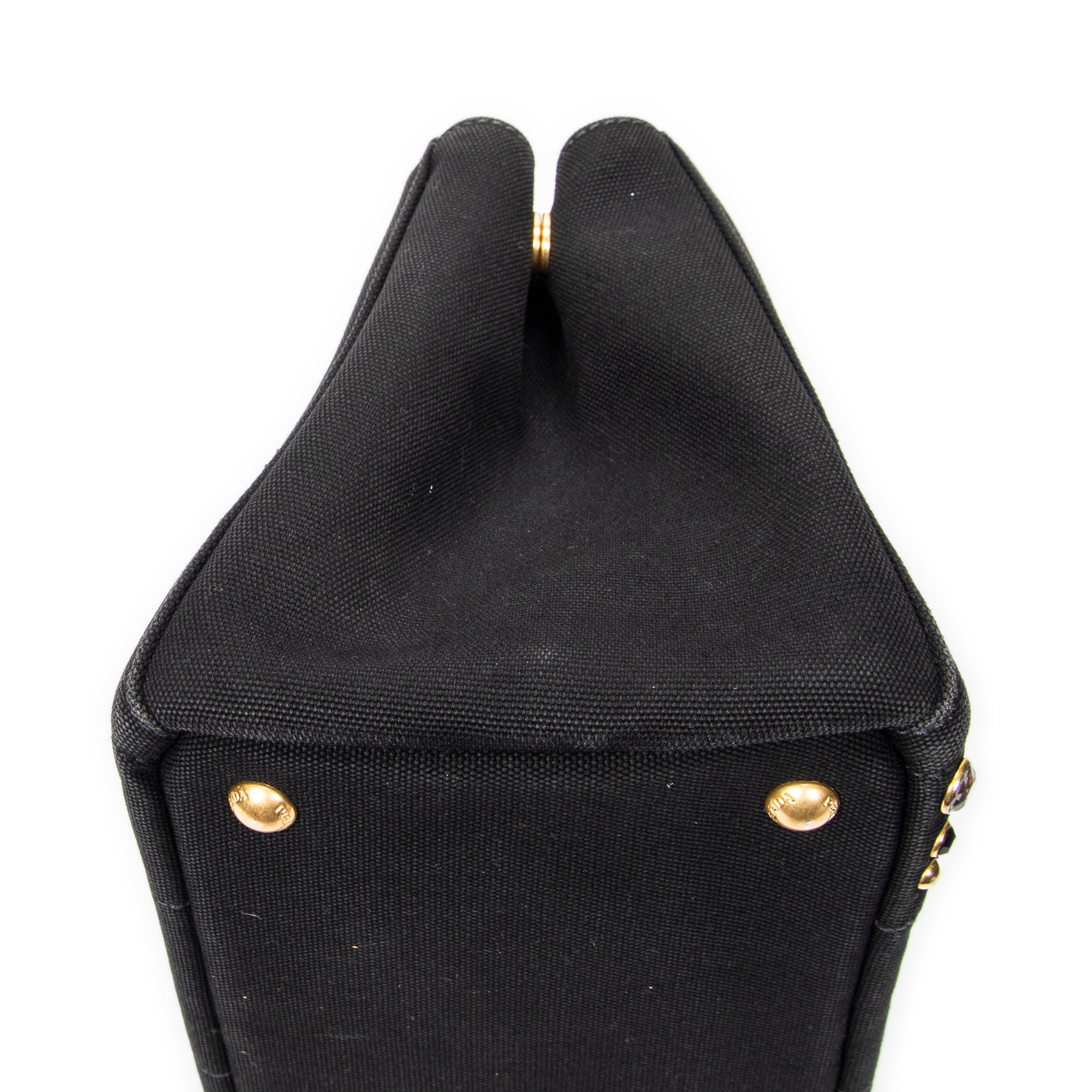 Small Rhinestone Canapa Tote 