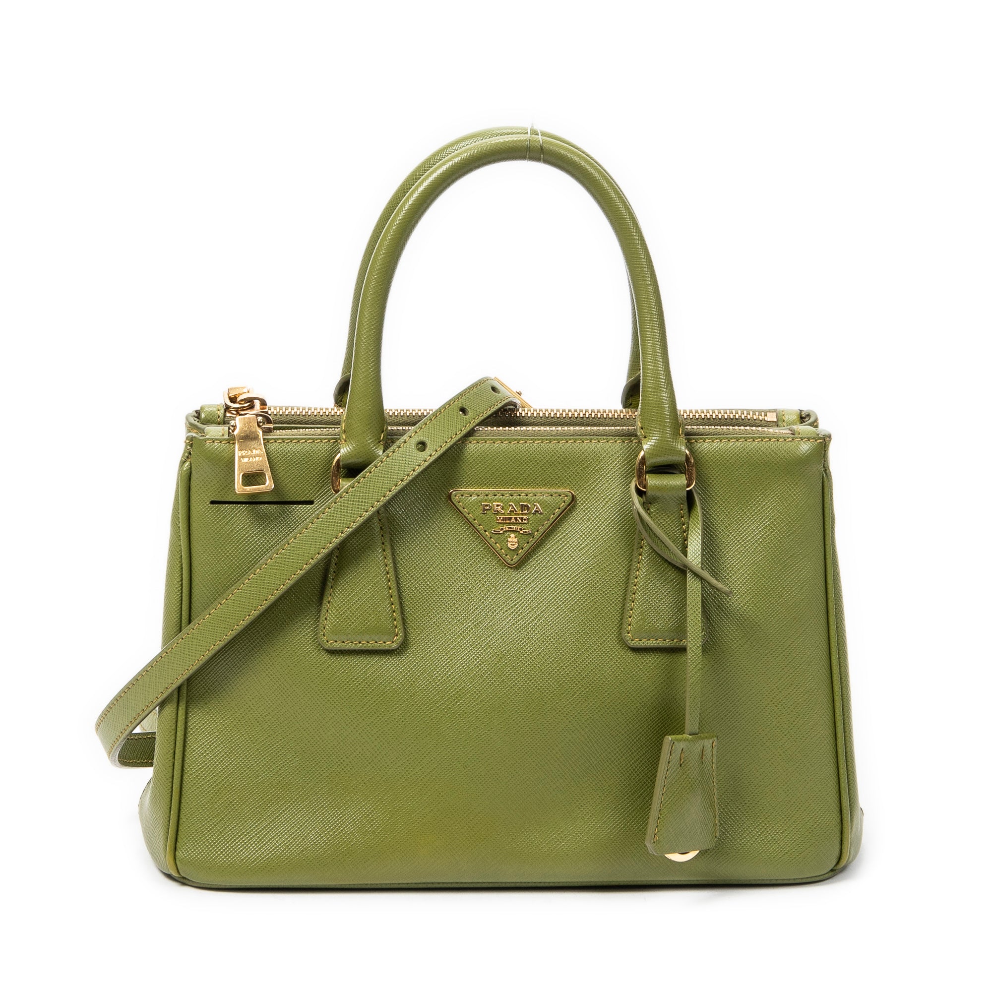 Small Galleria Double Zip Tote 