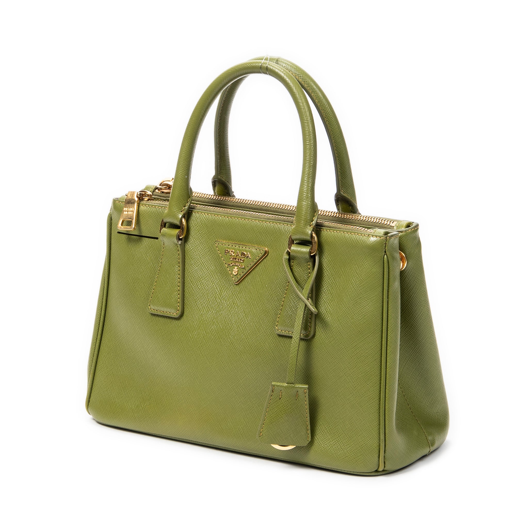 Small Galleria Double Zip Tote 