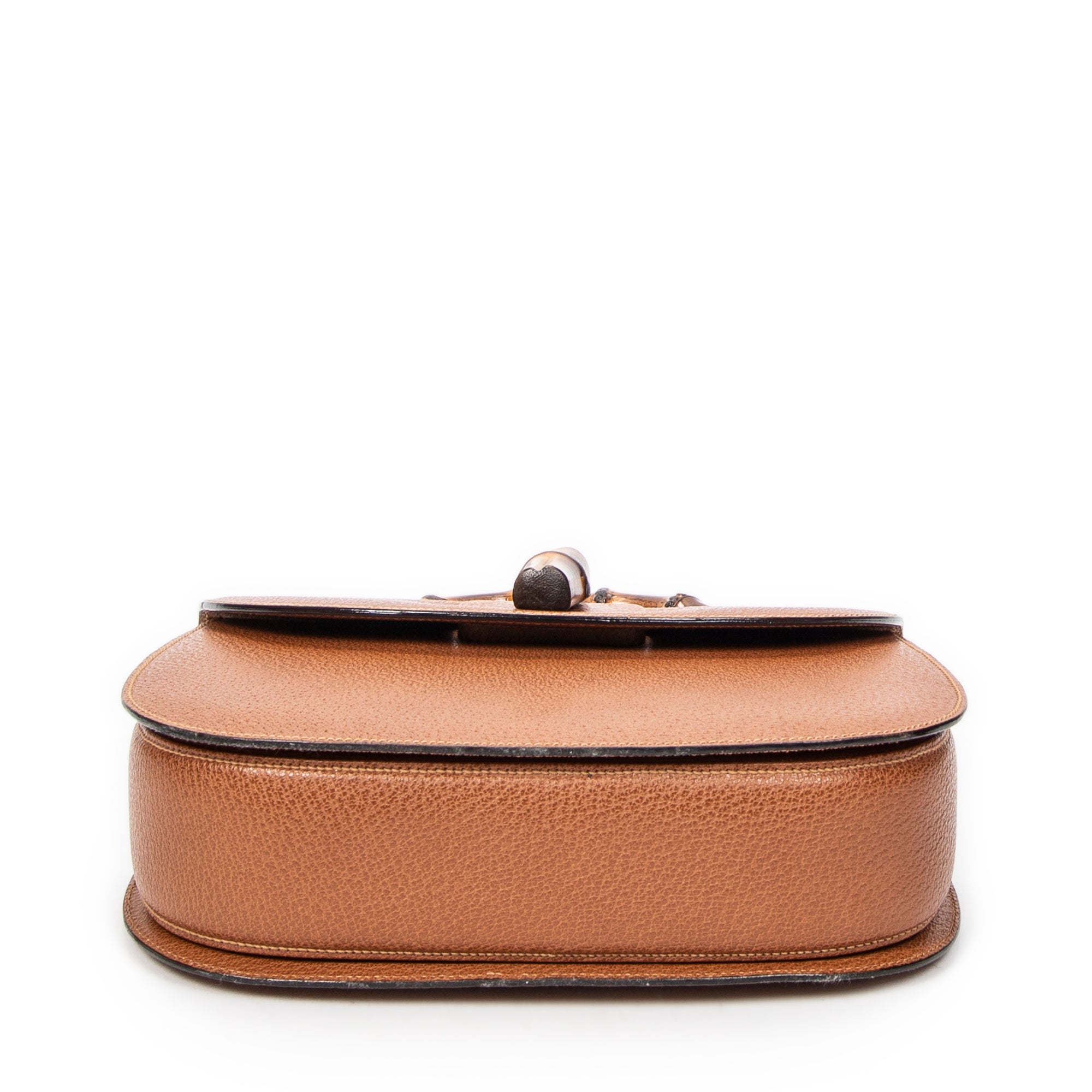 Medium Bamboo Top Handle Flap 