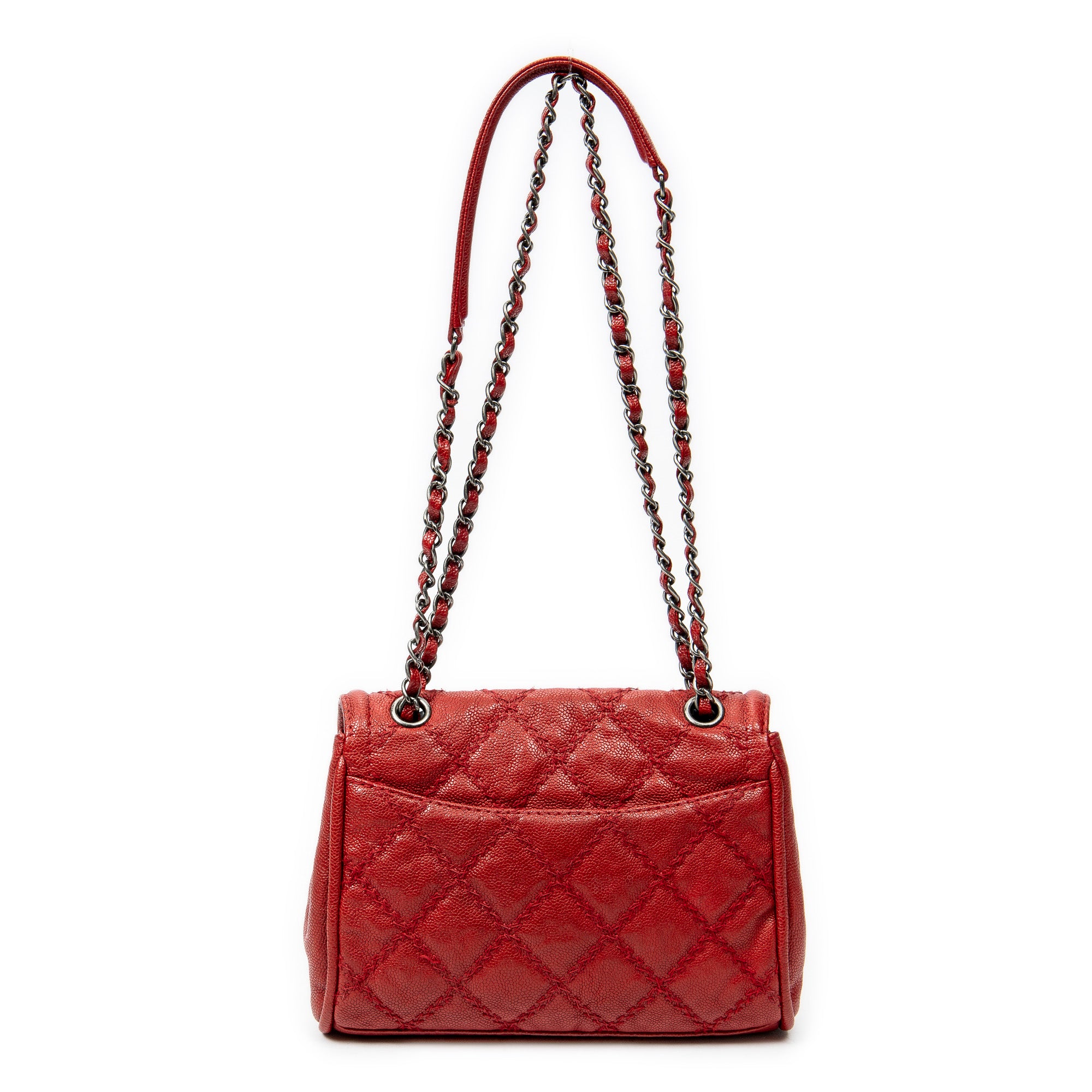 CC Ultimate Stitch Chain Round Flap 