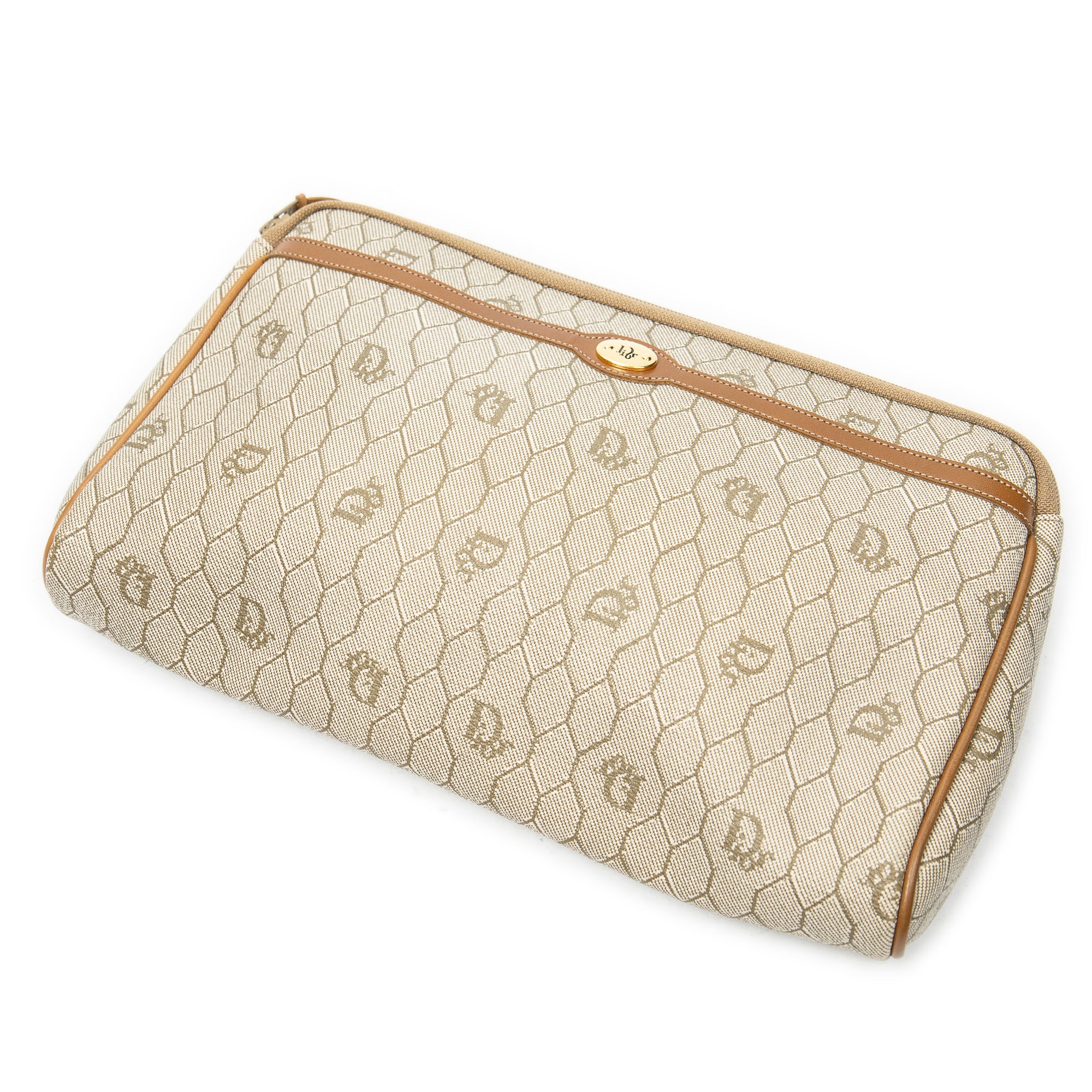 Vintage Zip Clutch 