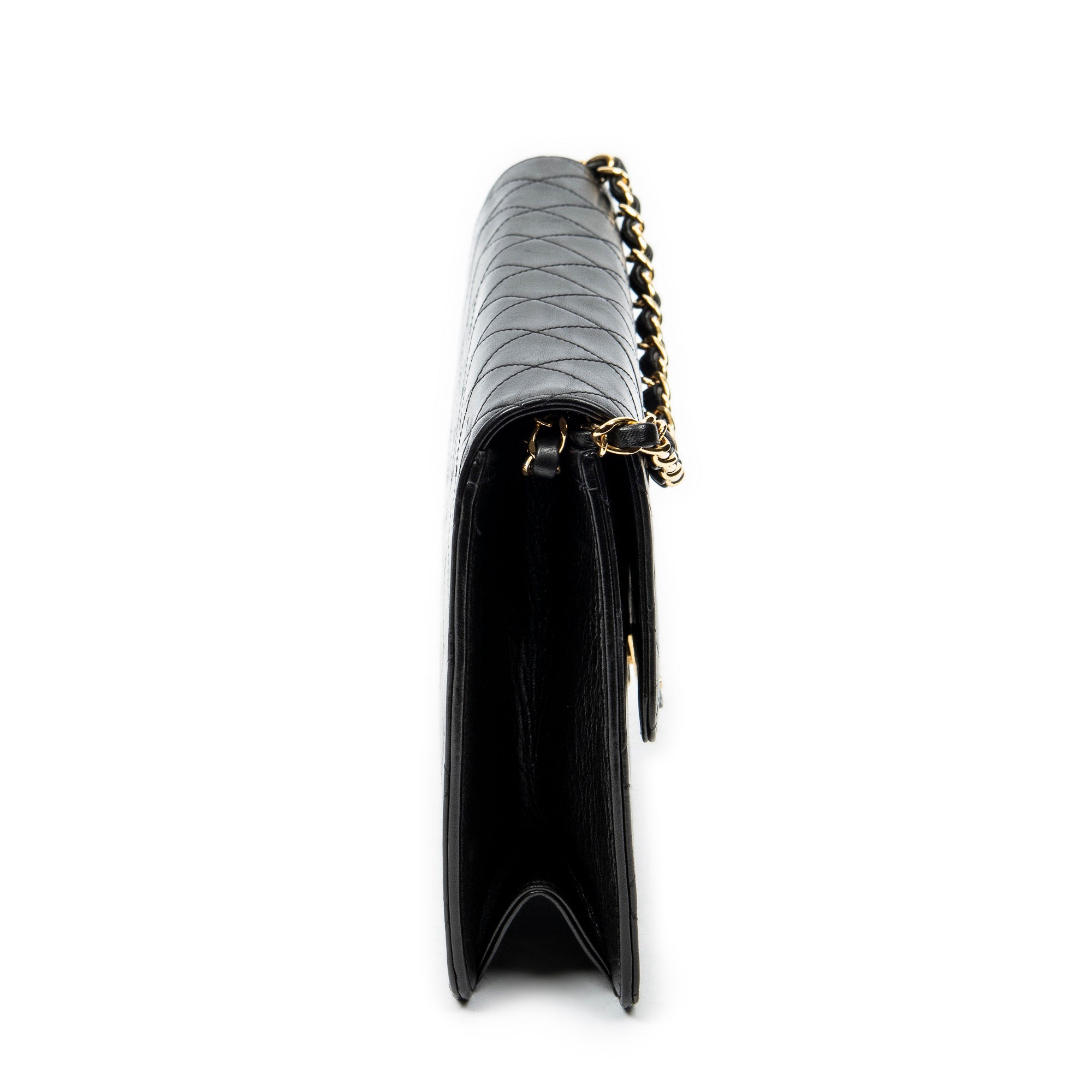 Vintage Push Lock Straight Flap 