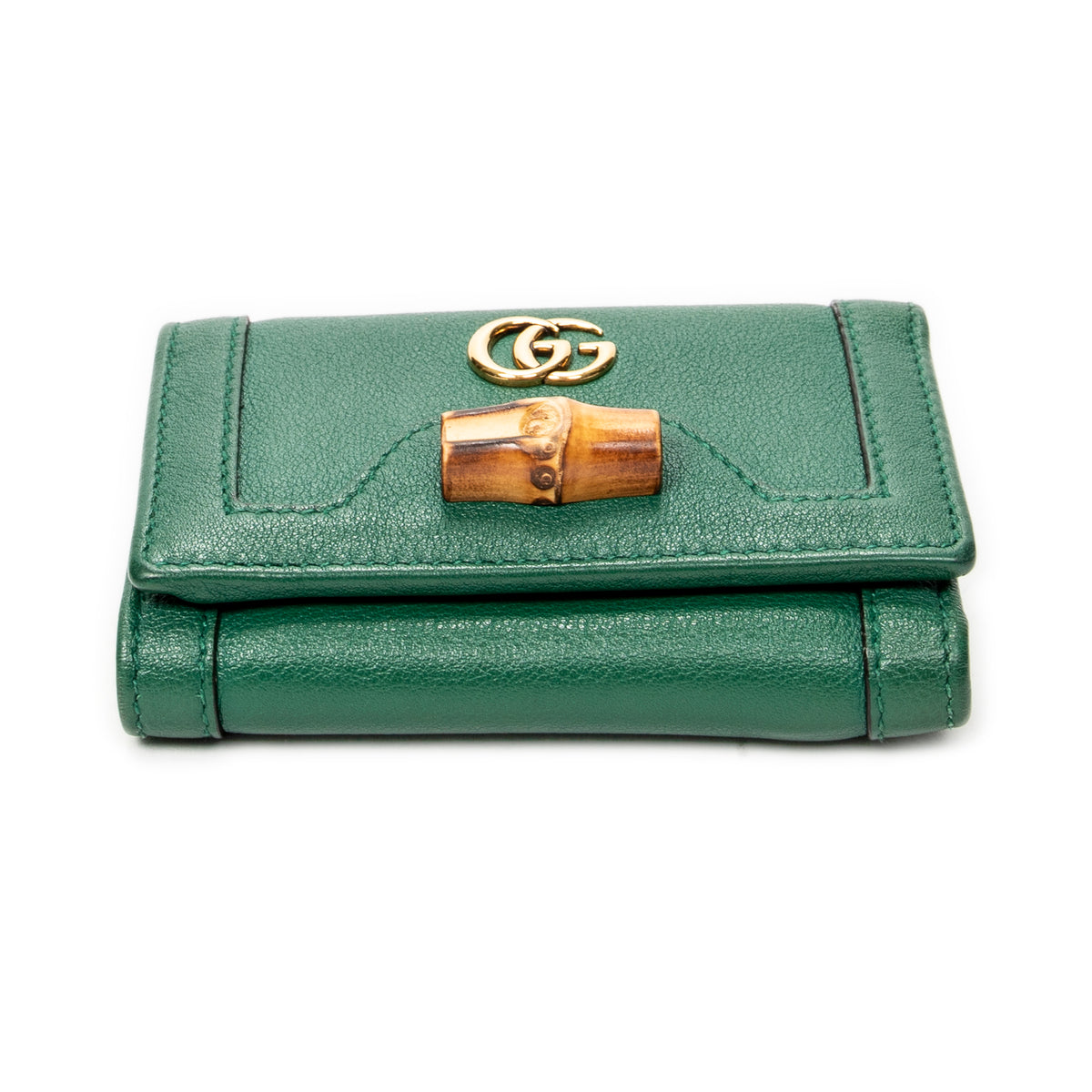 GG Diana Bamboo Trifold Wallet