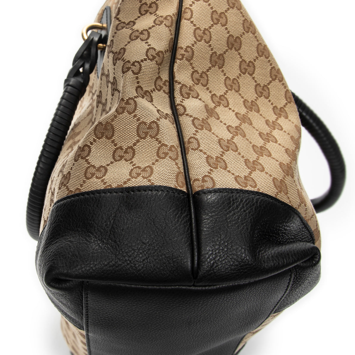 Large Twisted Handle Zip Tote